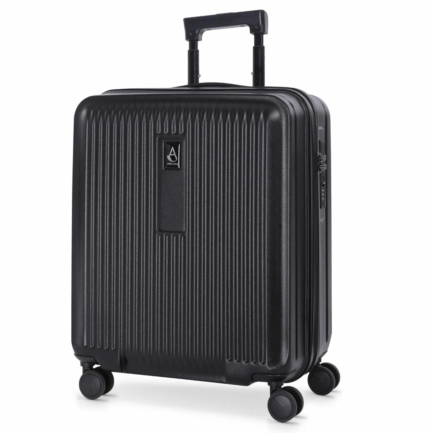 Aerolite M-Lite Premium 56x45x25cm Easyjet Plus Cabin Suitcase with USB Port, TSA Lock, Silent Hinomoto Wheels, Lightweight Polypropylene, 15-Year Warranty