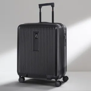 Aerolite M-Lite Premium 56x45x25cm Easyjet Plus Cabin Suitcase with USB Port, TSA Lock, Silent Hinomoto Wheels, Lightweight Polypropylene, 15-Year Warranty