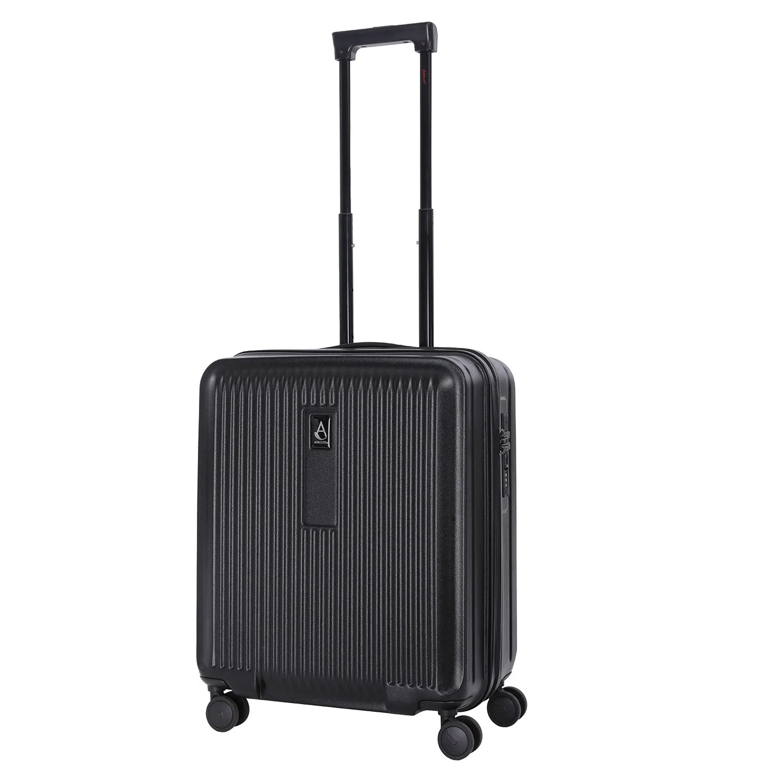 Aerolite M-Lite Premium 56x45x25cm Easyjet Plus Cabin Suitcase with USB Port, TSA Lock, Silent Hinomoto Wheels, Lightweight Polypropylene, 15-Year Warranty