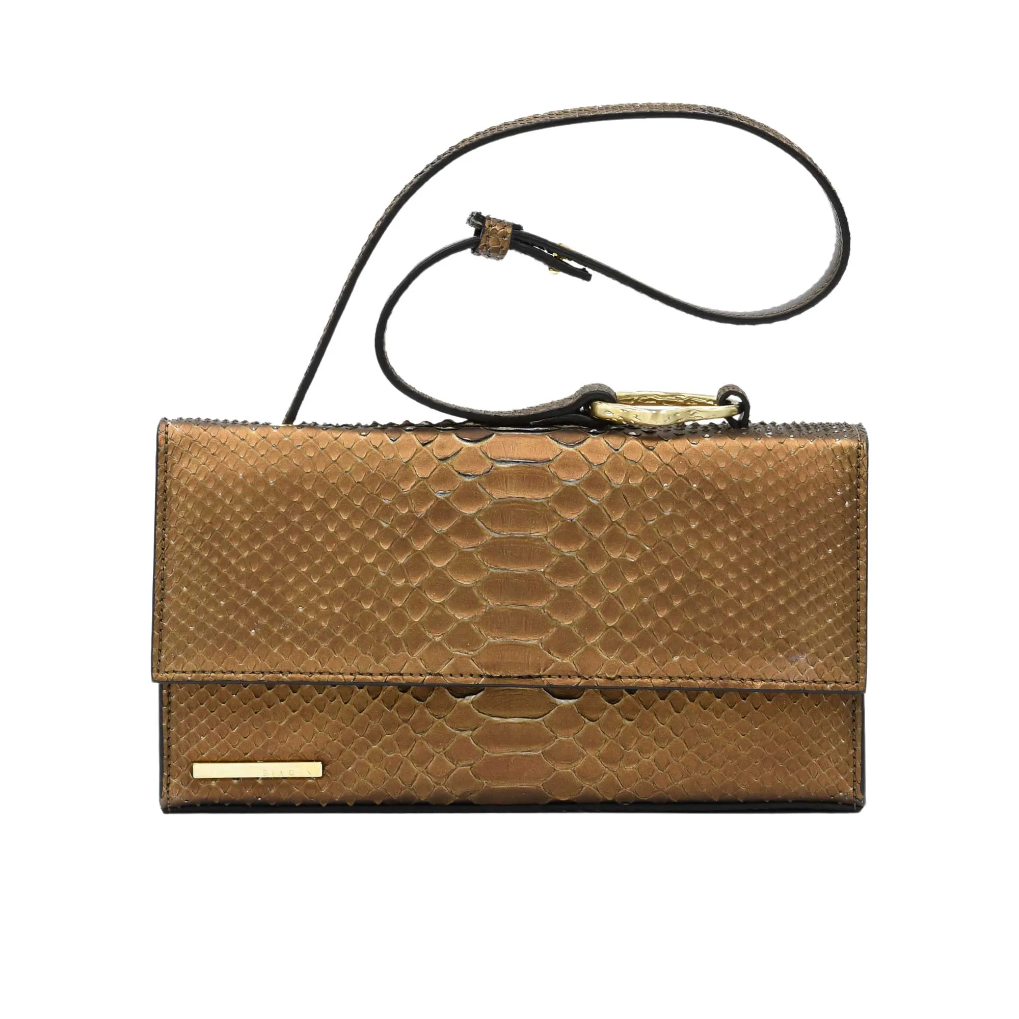 Biagini Women's Python Shoulder Bag