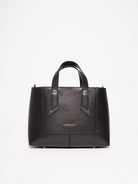 Black Leather Handbag