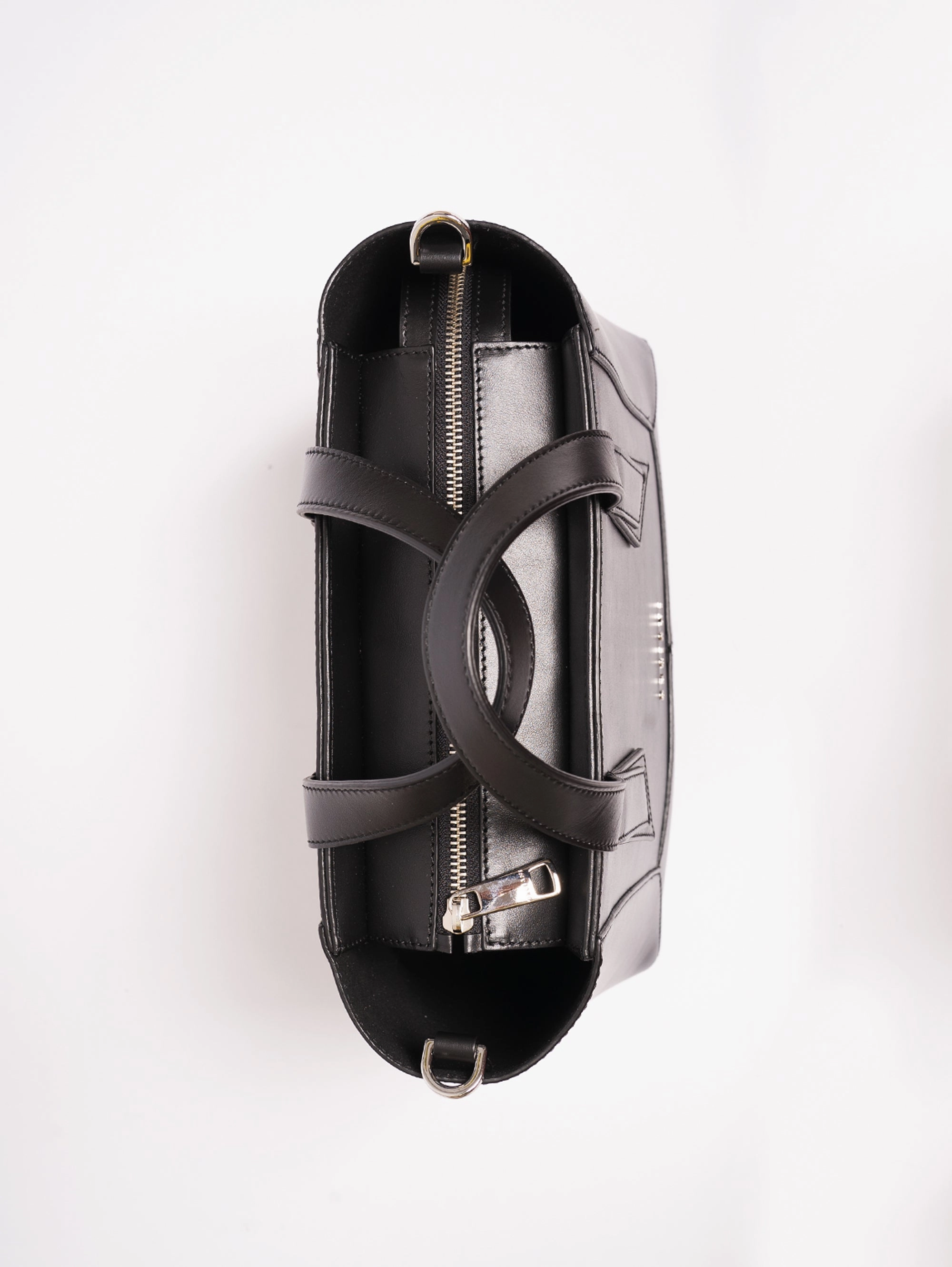 Black Leather Handbag