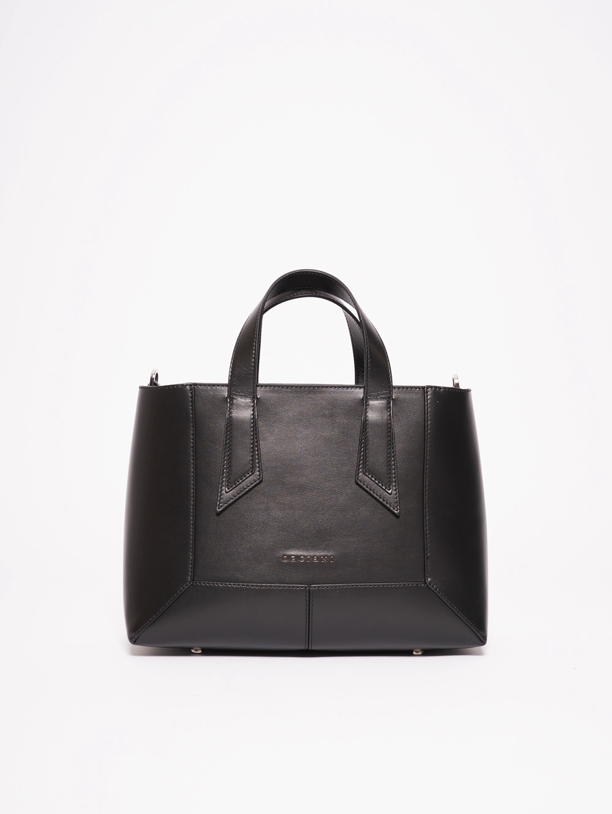 Black Leather Handbag