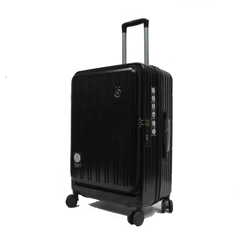 Cavernous ABS Expandable Anti-theft Luggage with Recessed TSA Lock