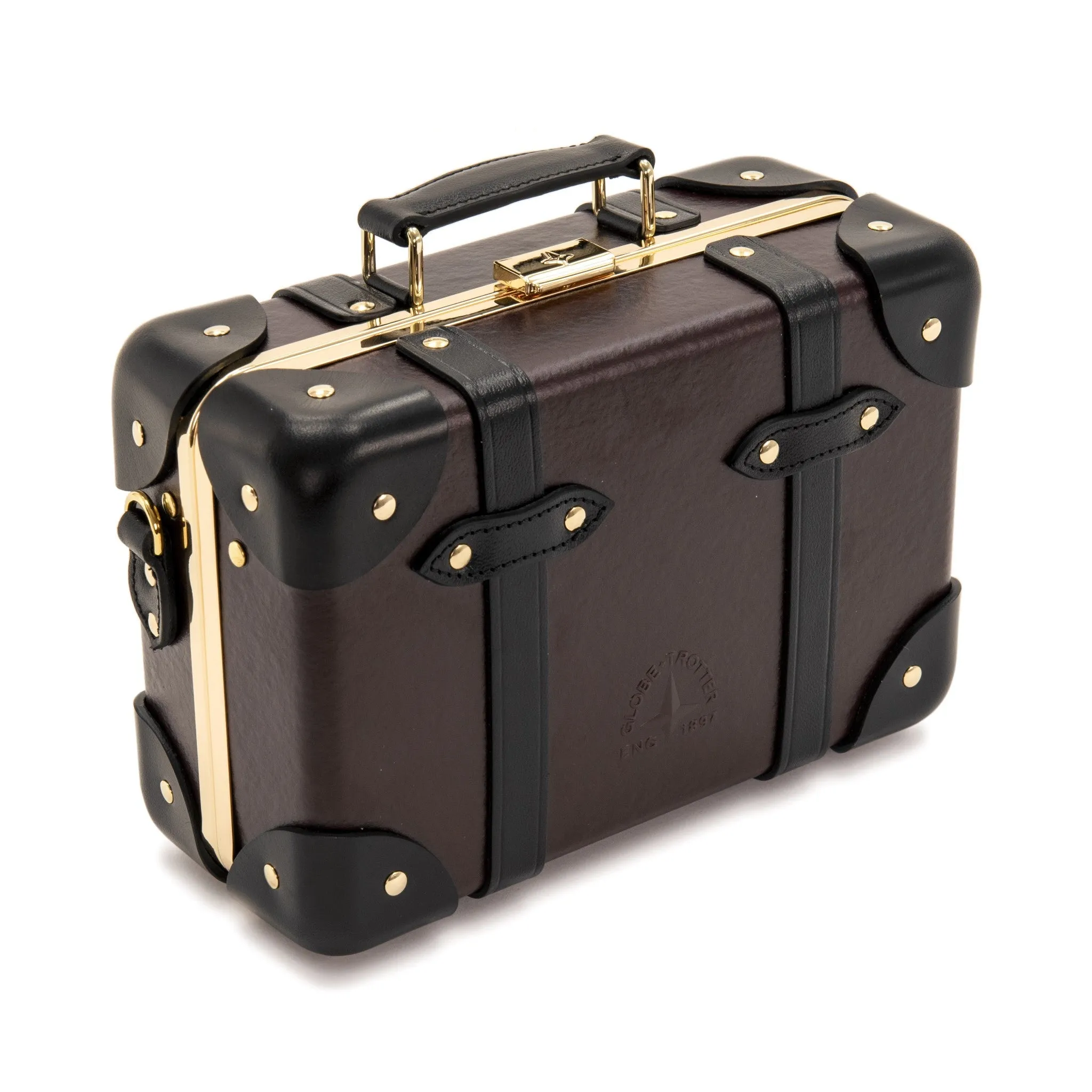 Centenary · Micro Case | Oxblood/Black/Gold