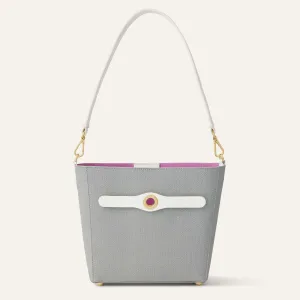 Complimentary Bag Q2 | Mini S - Dove White with Gold hardware