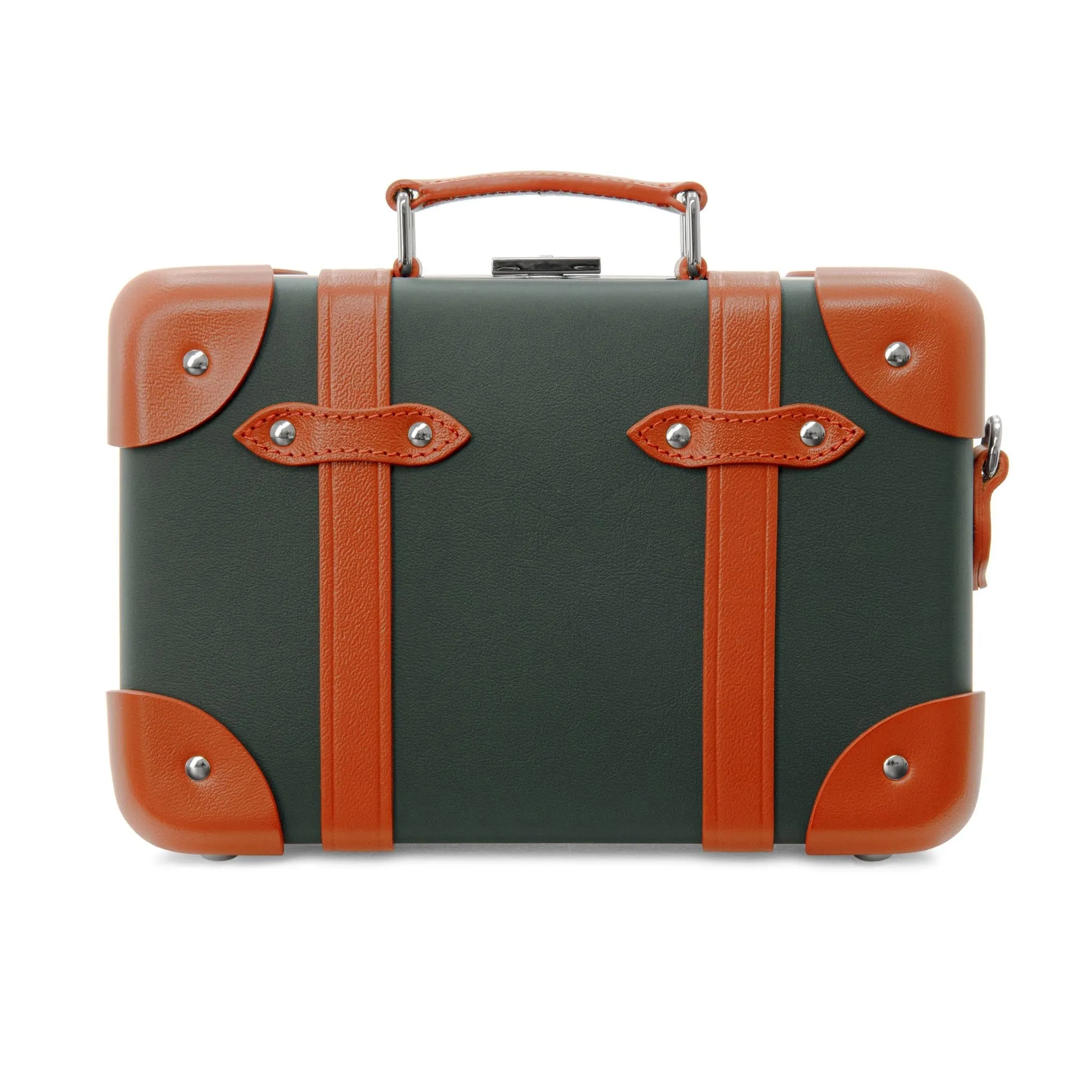 Crafted · Micro Case | Leaf/Orange/Chrome