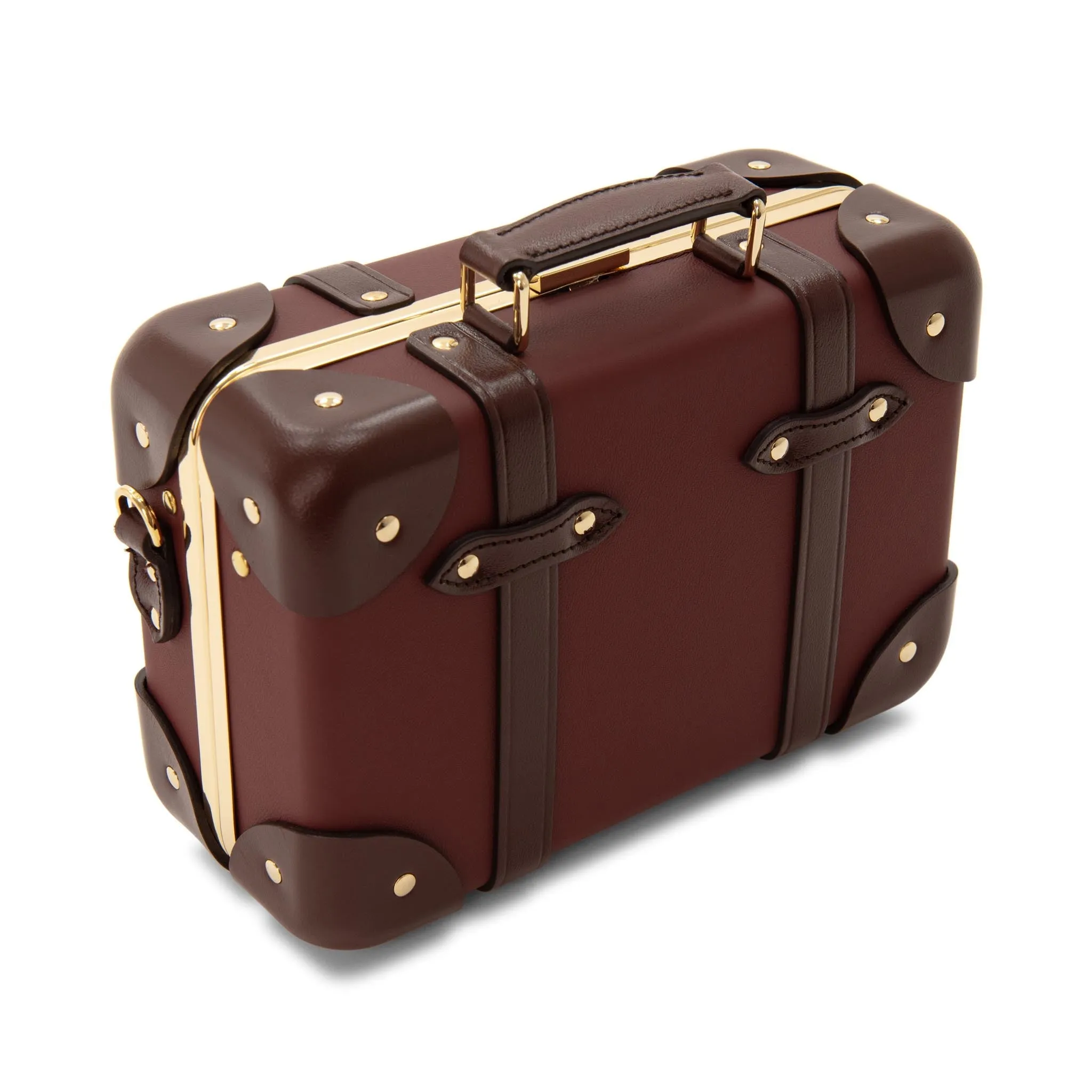 Crafted · Micro Case | Sherry Red/Burgundy/Gold