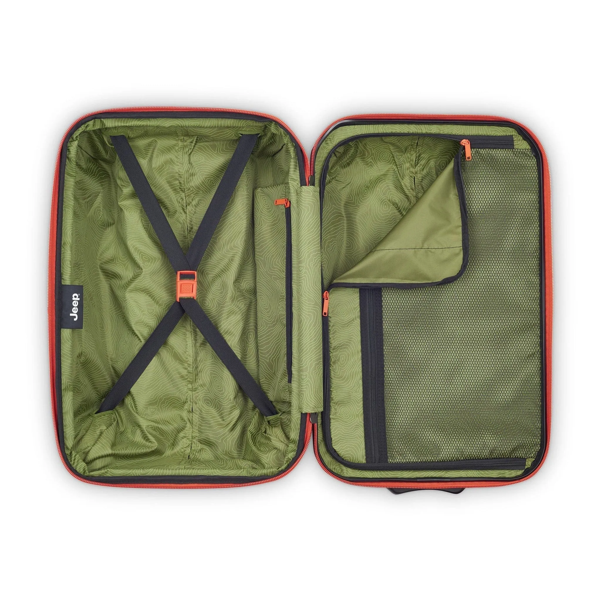 Delsey Jeep JH003B 20" 2-Wheel Carry-On