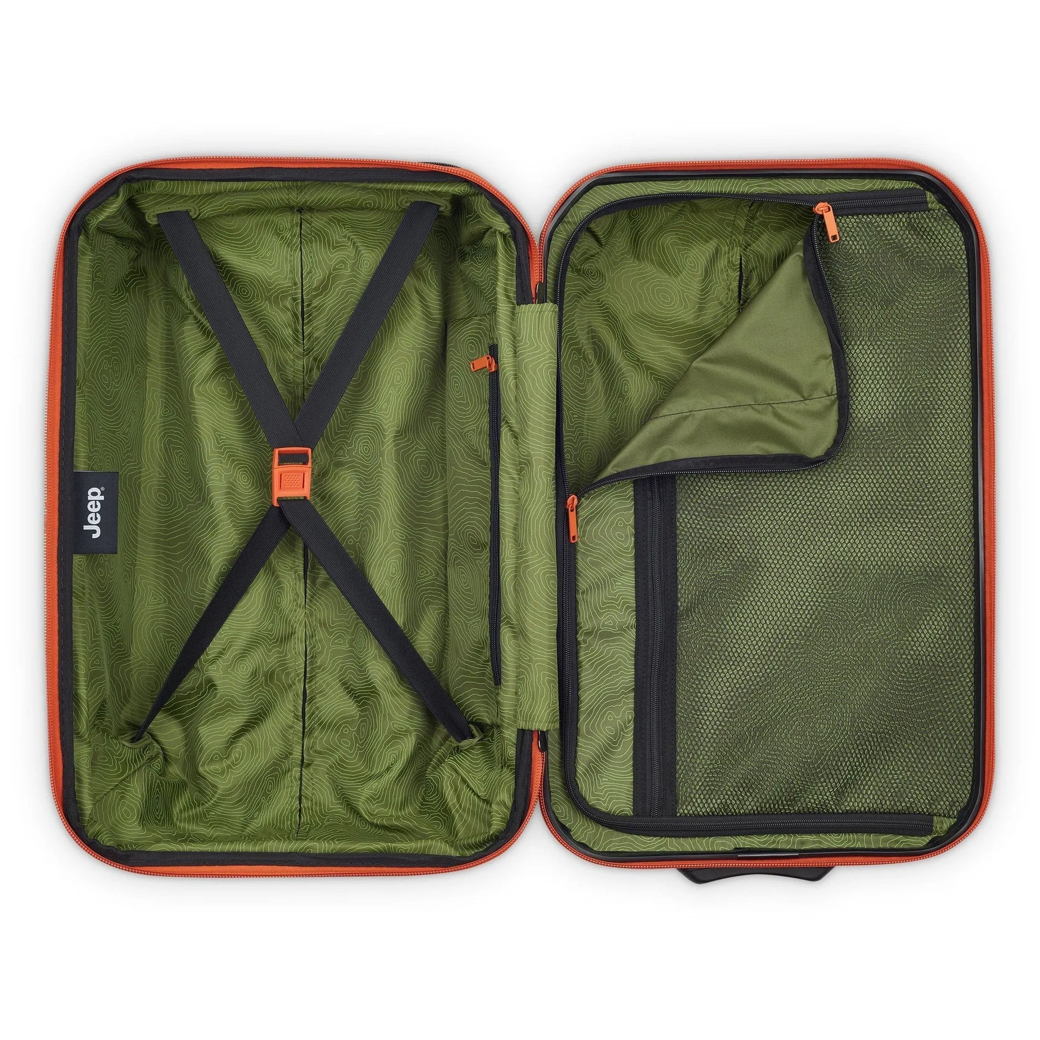 Delsey Jeep JH003B 20" 2-Wheel Carry-On