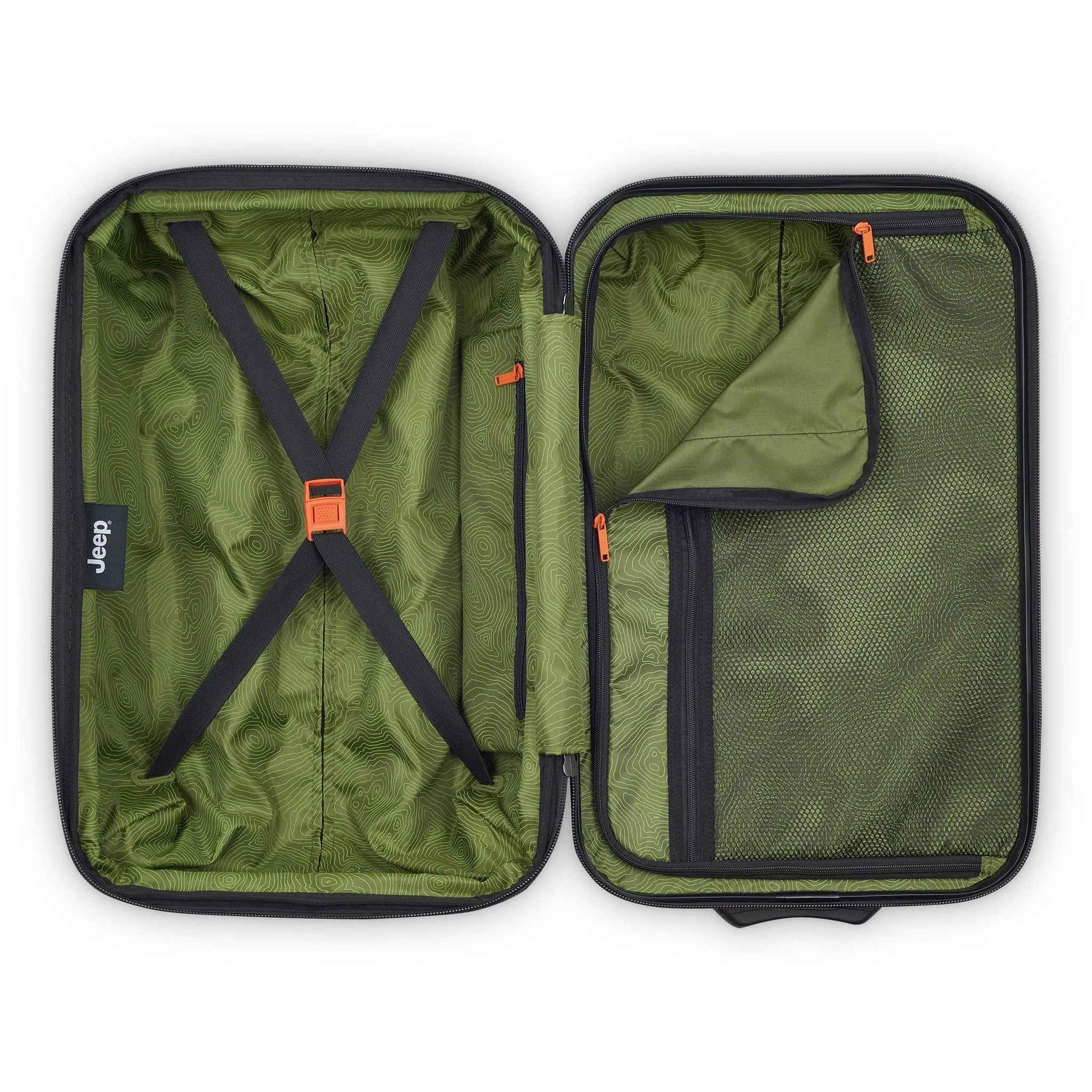 Delsey Jeep JH003B 20" 2-Wheel Carry-On