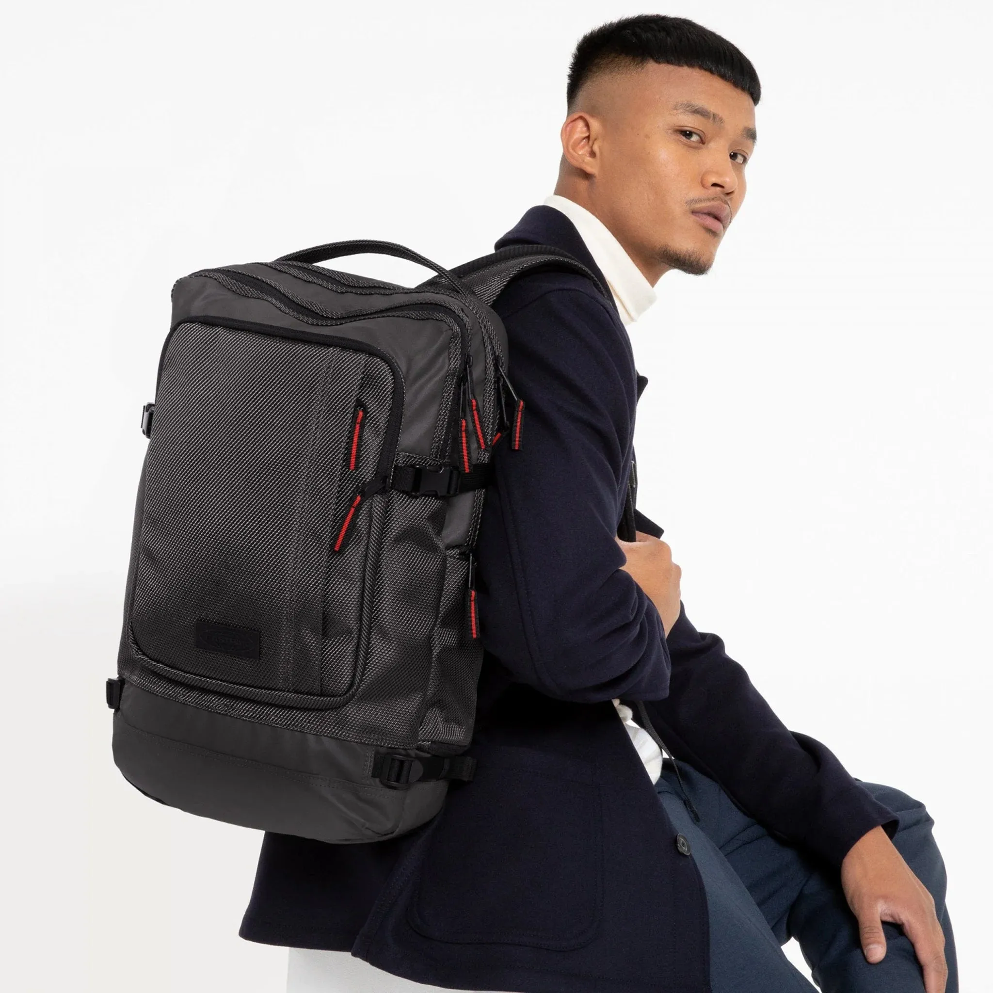 Eastpak Tecum L CNNCT Backpack - Accent Grey