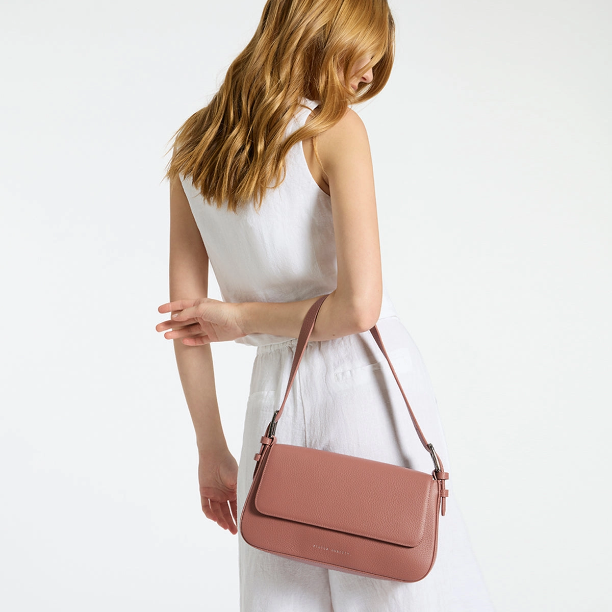 Figure You Out Bag - Dusty Rose