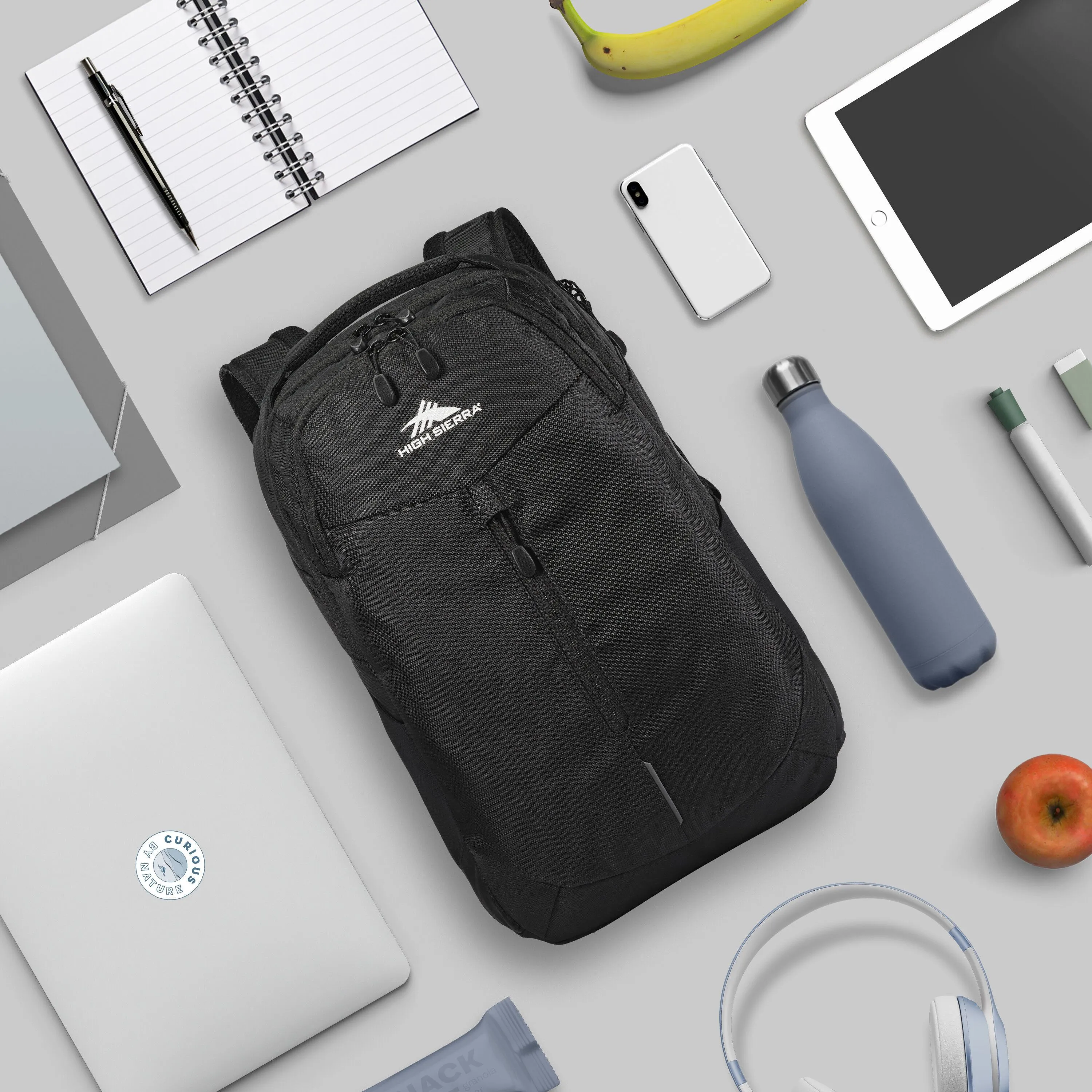 High Sierra Swerve Pro Backpack - Black