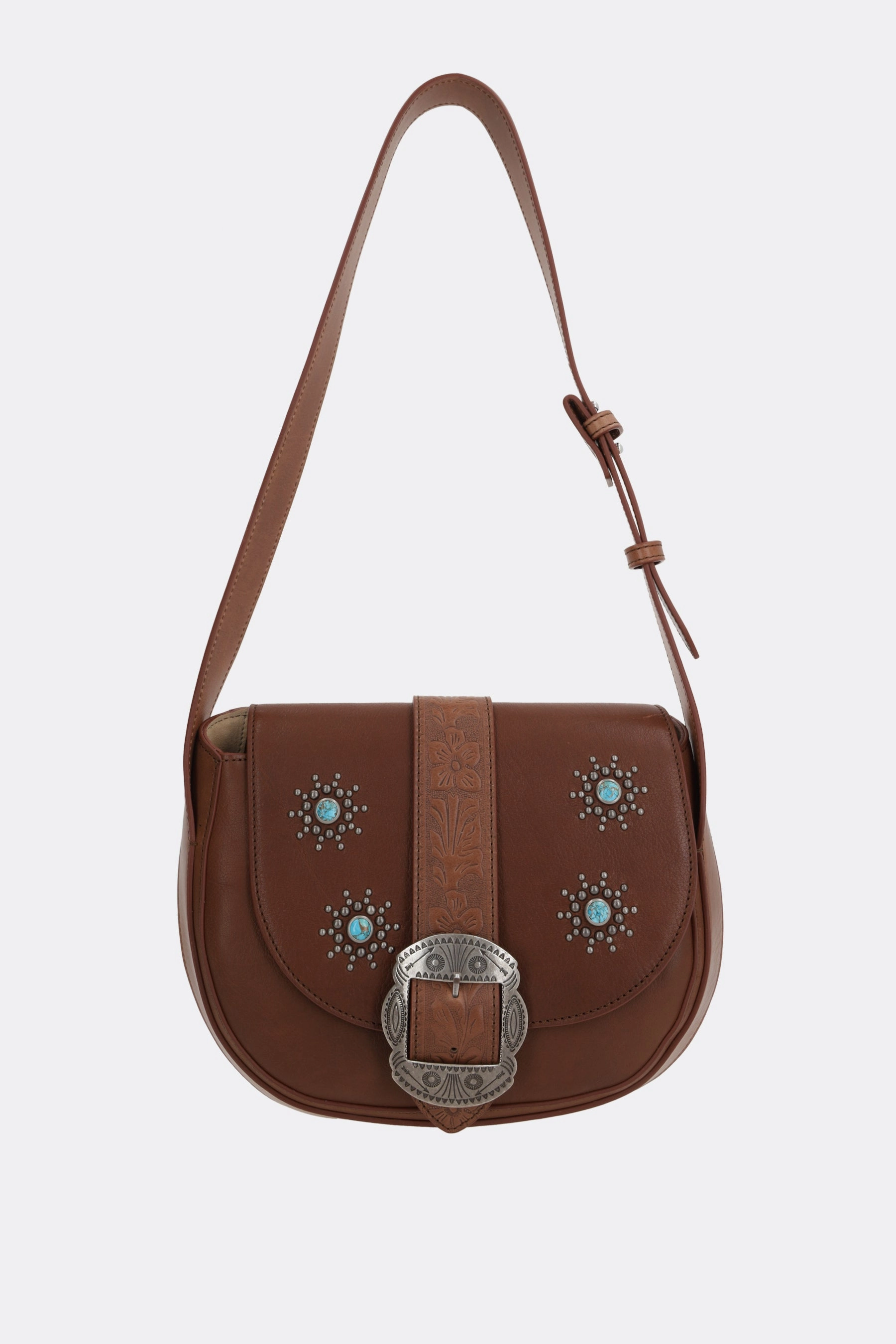 Joan shoulder bag in vintage leather