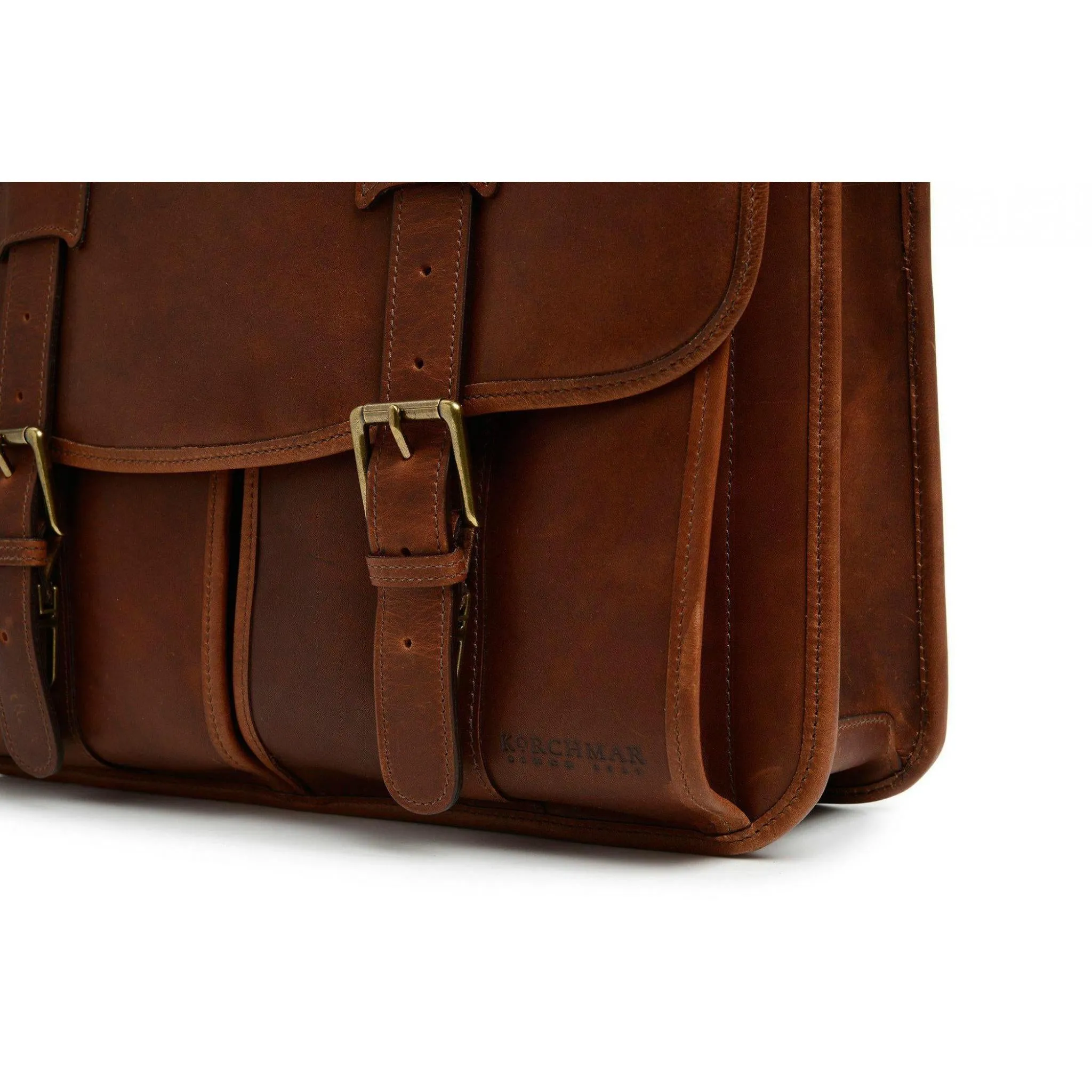 Korchmar Garfield Leather Laptop Messenger