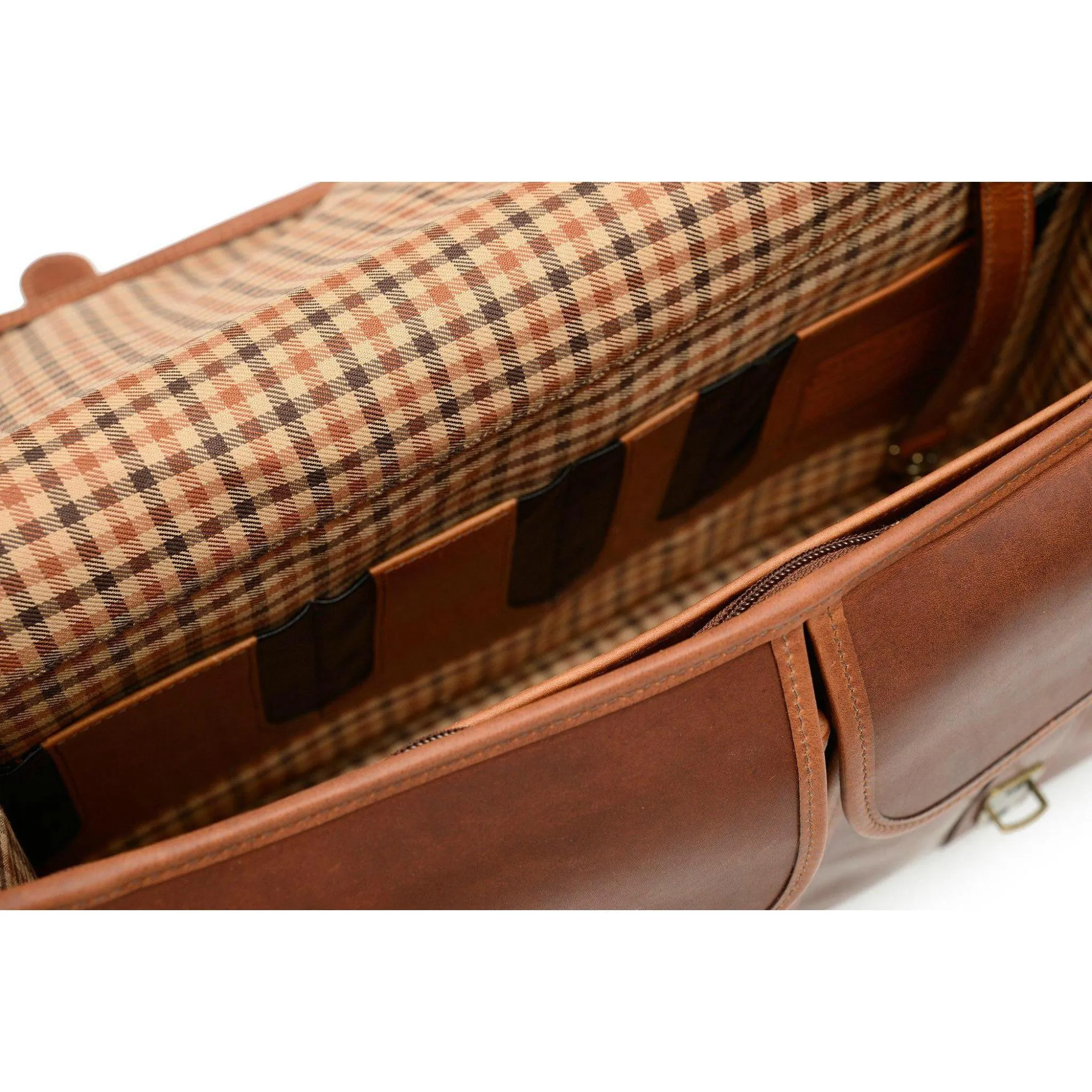 Korchmar Garfield Leather Laptop Messenger