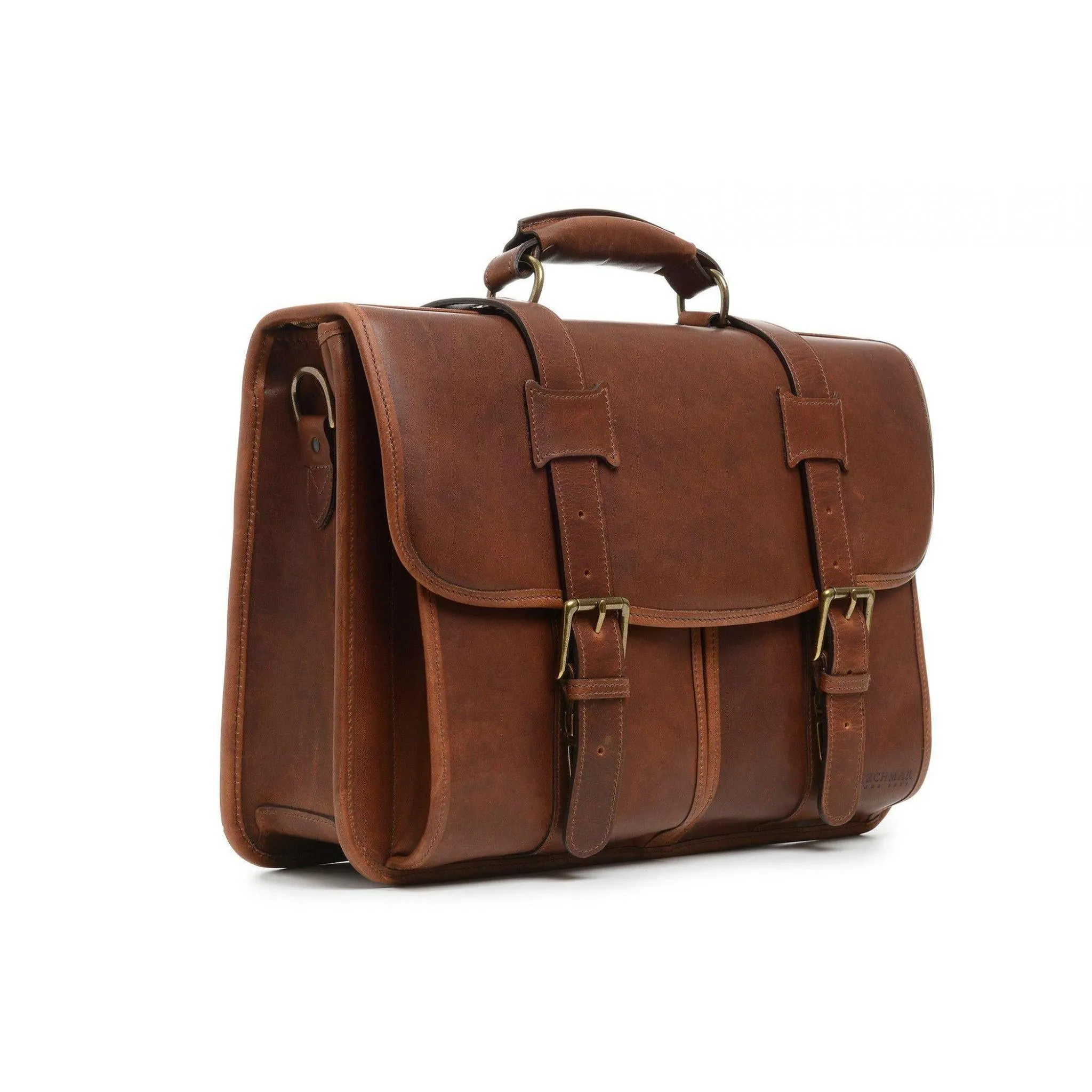 Korchmar Garfield Leather Laptop Messenger