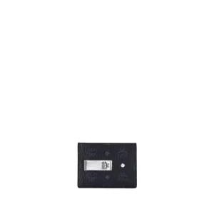 MCM Money Clip Card Case in Visetos Original