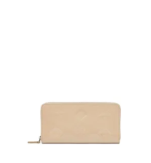 MCM Women's Aren Chain Zip Around Wallet in Maxi Patent Leather