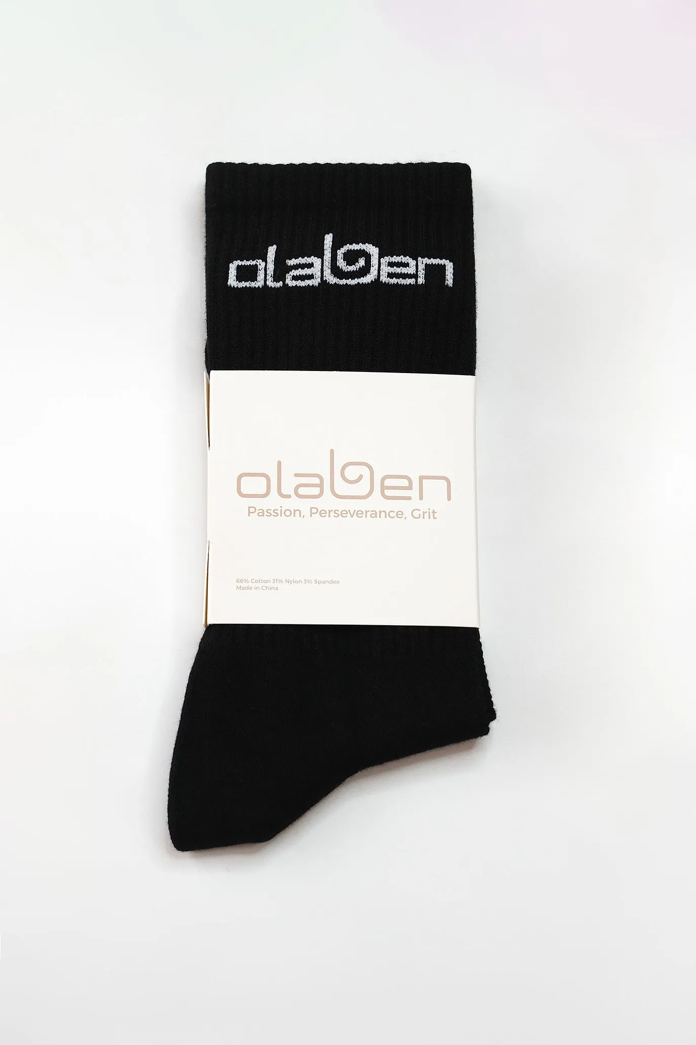 Olaben Quarter Socks - Black