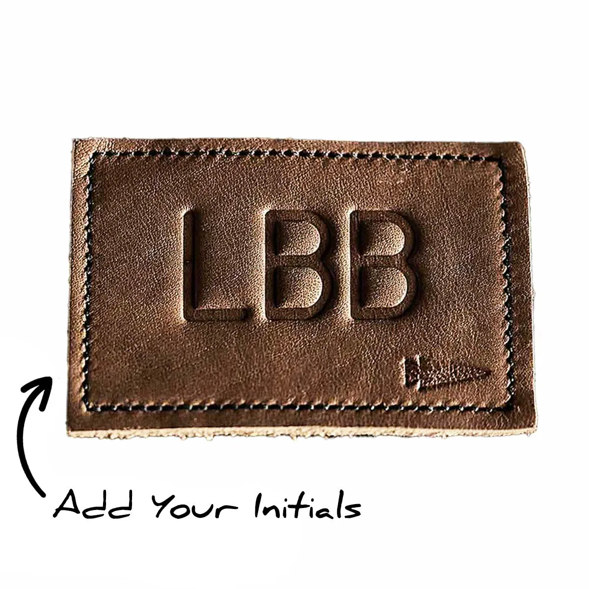 Patch  - Custom Leather Monogram