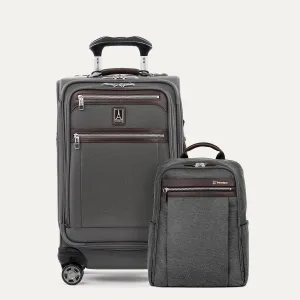 Platinum® Elite Carry-On / Slim Backpack Set