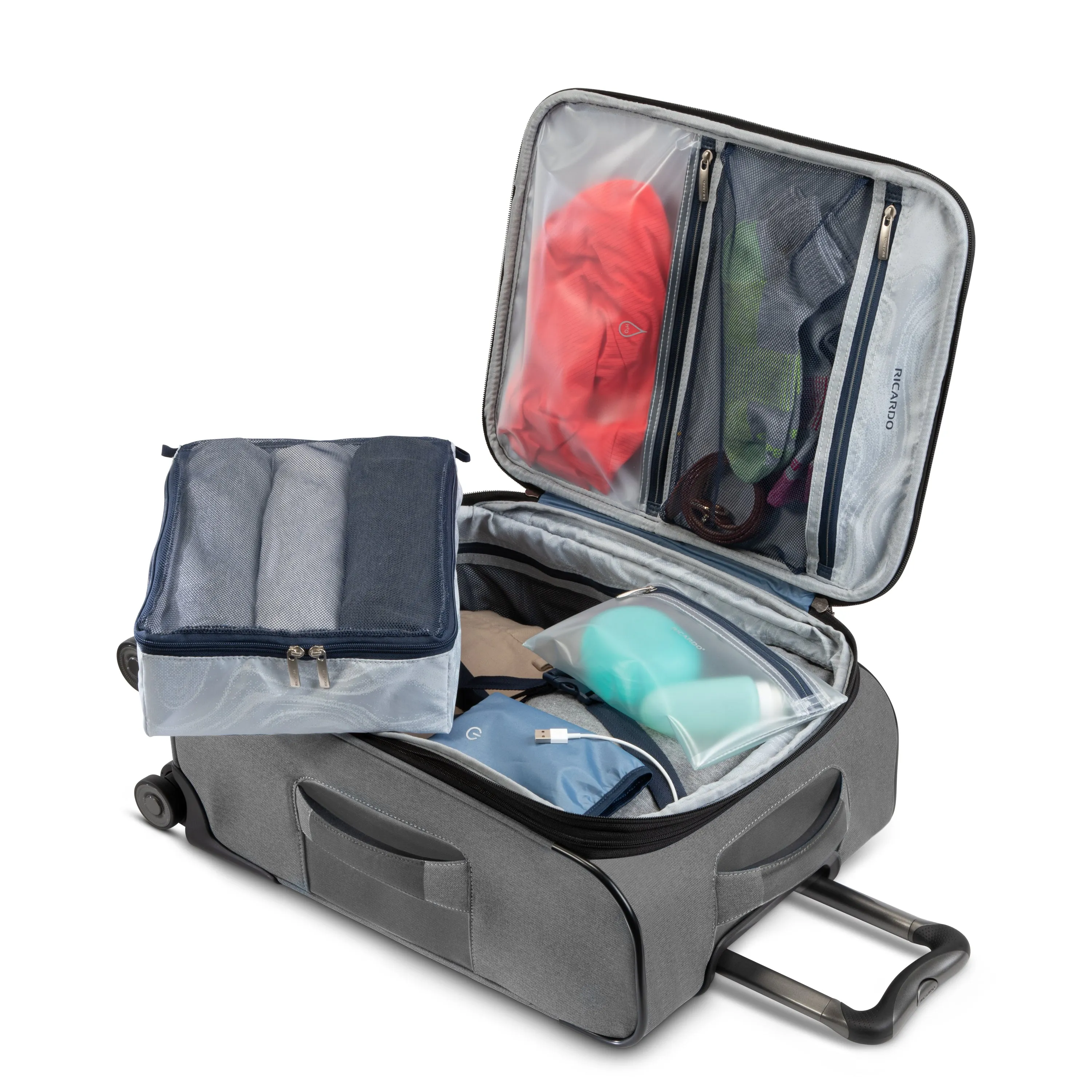 Ricardo Beverly Hills Malibu 3.0 Carry-On Expandable Spinner Luggage