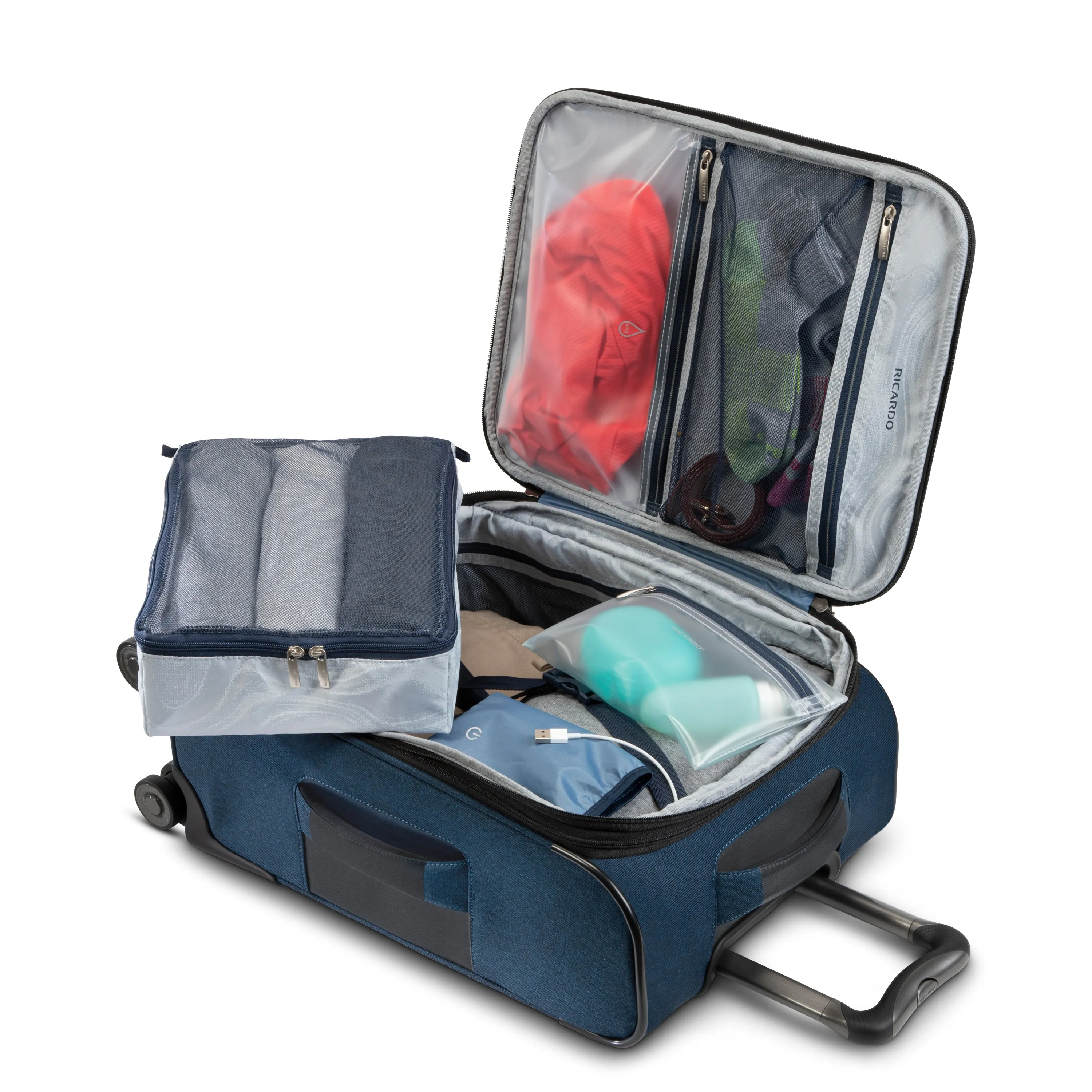 Ricardo Beverly Hills Malibu 3.0 Carry-On Expandable Spinner Luggage