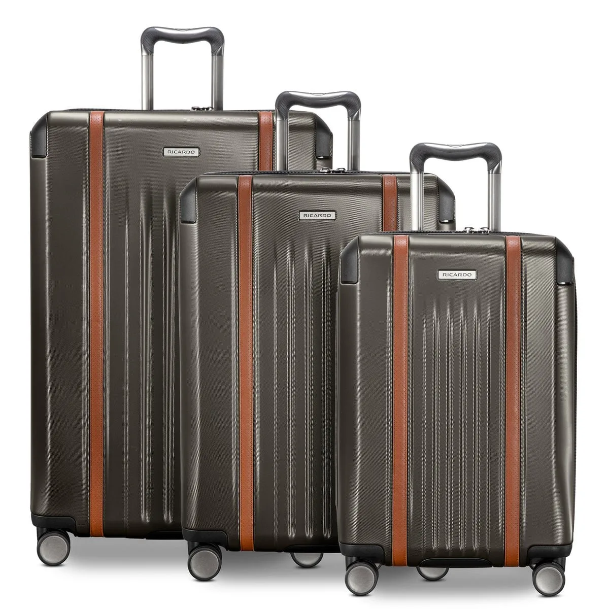 Ricardo Beverly Hills Montecito 2.0 Hardside Expandable Spinner 3-Piece Luggage Set