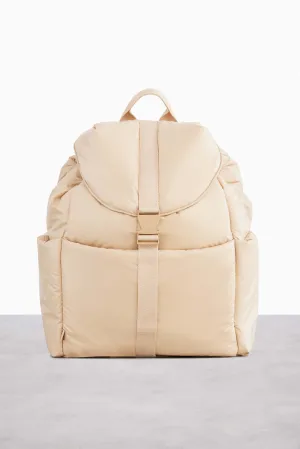 The Cargo Backpack in Beige