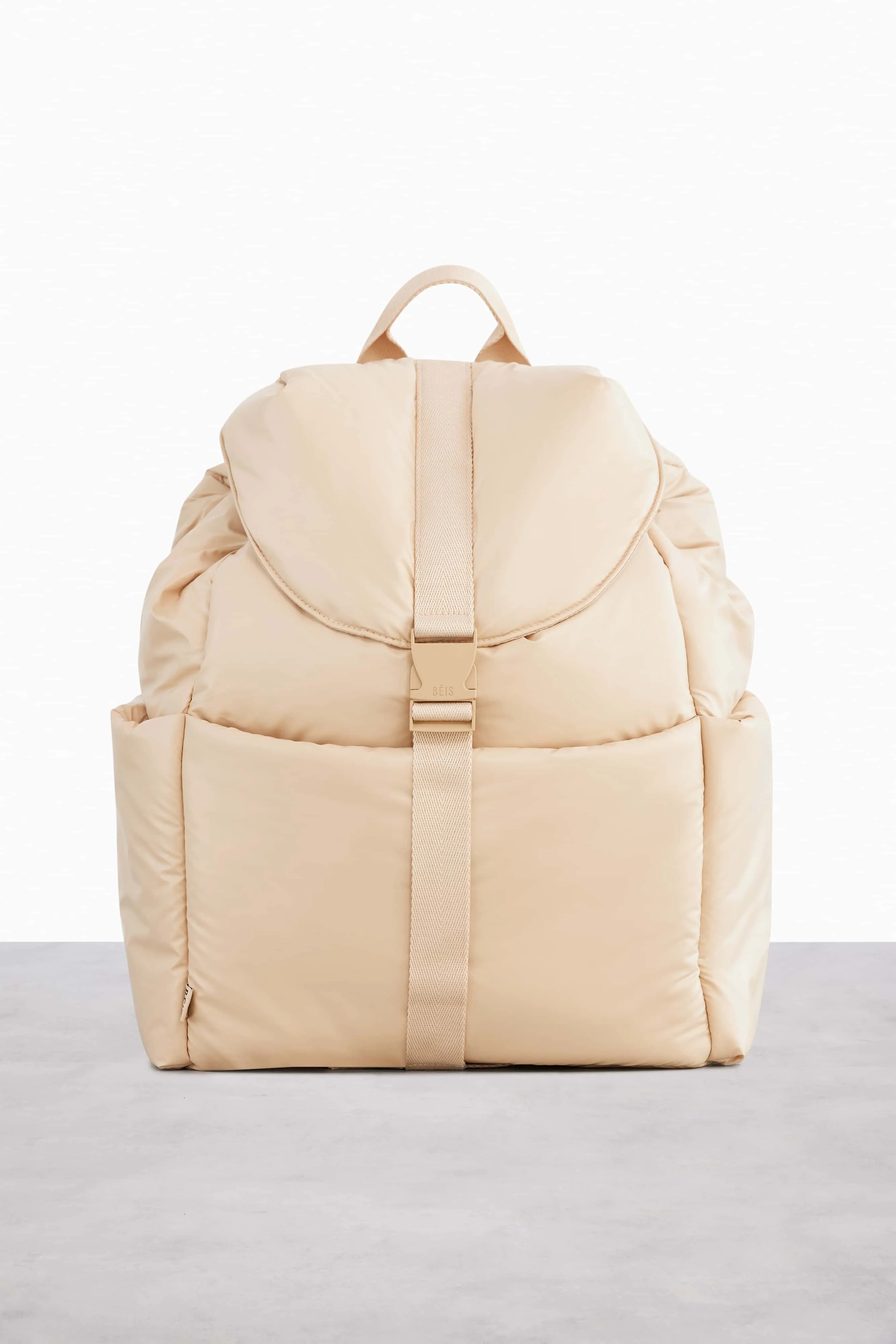 The Cargo Backpack in Beige