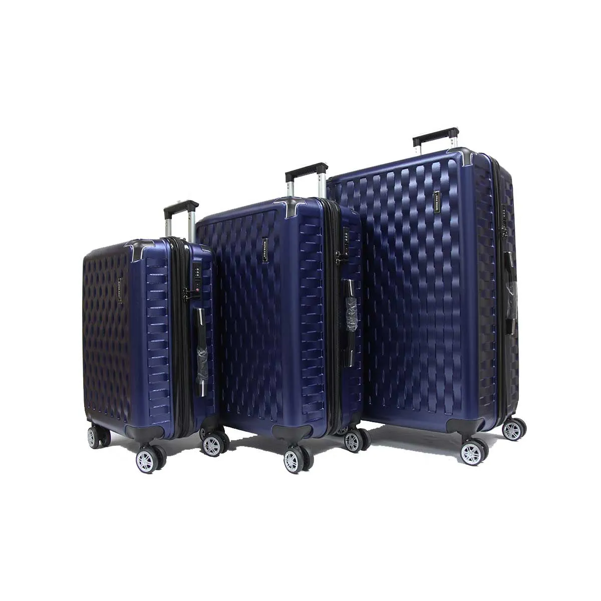 The OG Ricochetting Polycarbonate Expandable Luggage with Anti-theft Zippers Spinner Wheels and Recessed TSA Lock