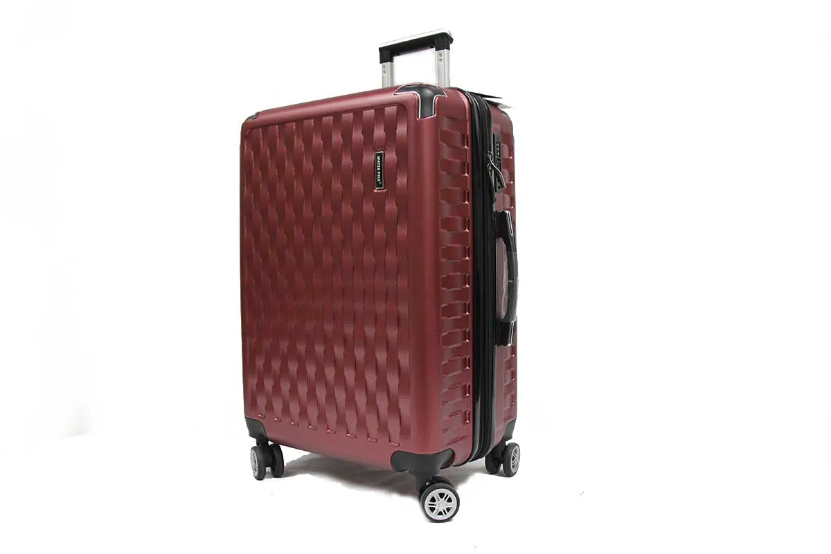 The OG Ricochetting Polycarbonate Expandable Luggage with Anti-theft Zippers Spinner Wheels and Recessed TSA Lock