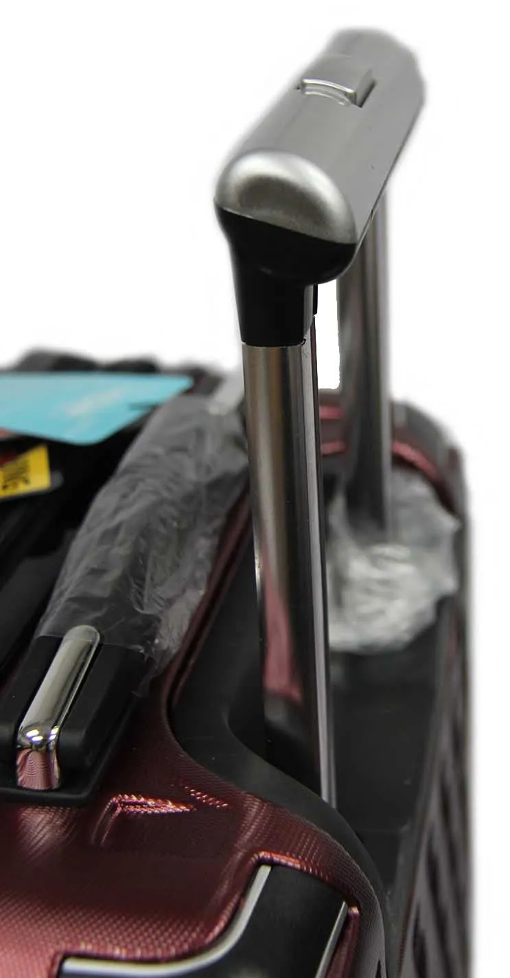 The OG Ricochetting Polycarbonate Expandable Luggage with Anti-theft Zippers Spinner Wheels and Recessed TSA Lock