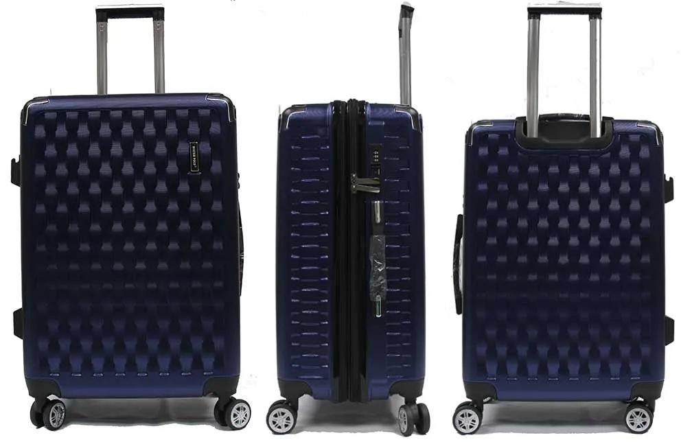 The OG Ricochetting Polycarbonate Expandable Luggage with Anti-theft Zippers Spinner Wheels and Recessed TSA Lock