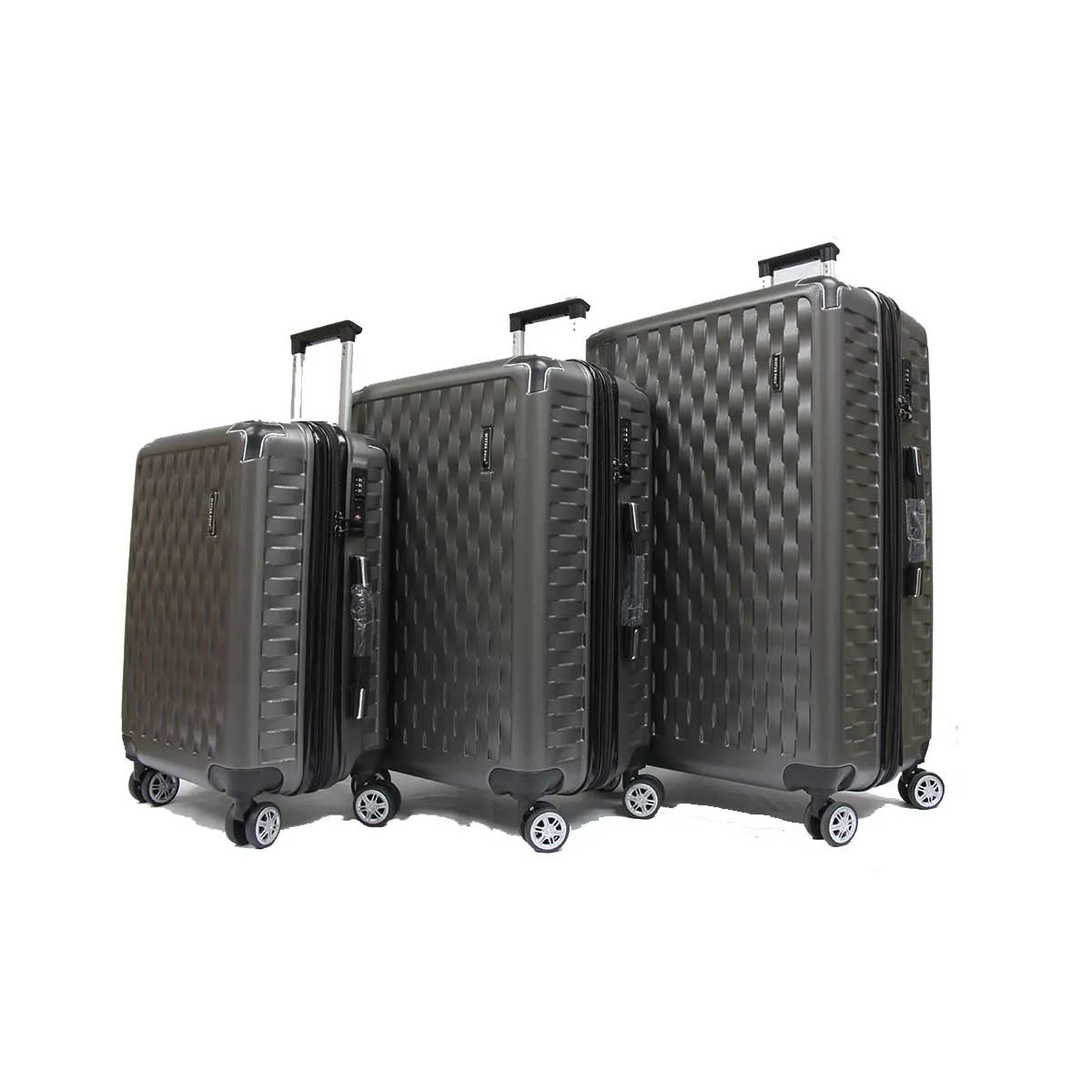 The OG Ricochetting Polycarbonate Expandable Luggage with Anti-theft Zippers Spinner Wheels and Recessed TSA Lock