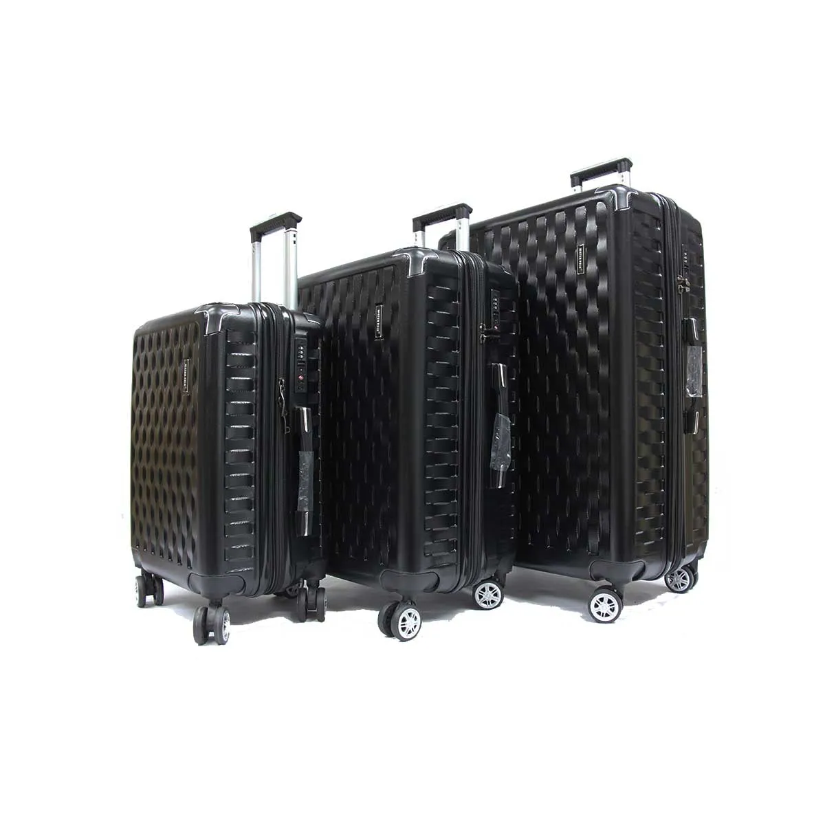 The OG Ricochetting Polycarbonate Expandable Luggage with Anti-theft Zippers Spinner Wheels and Recessed TSA Lock