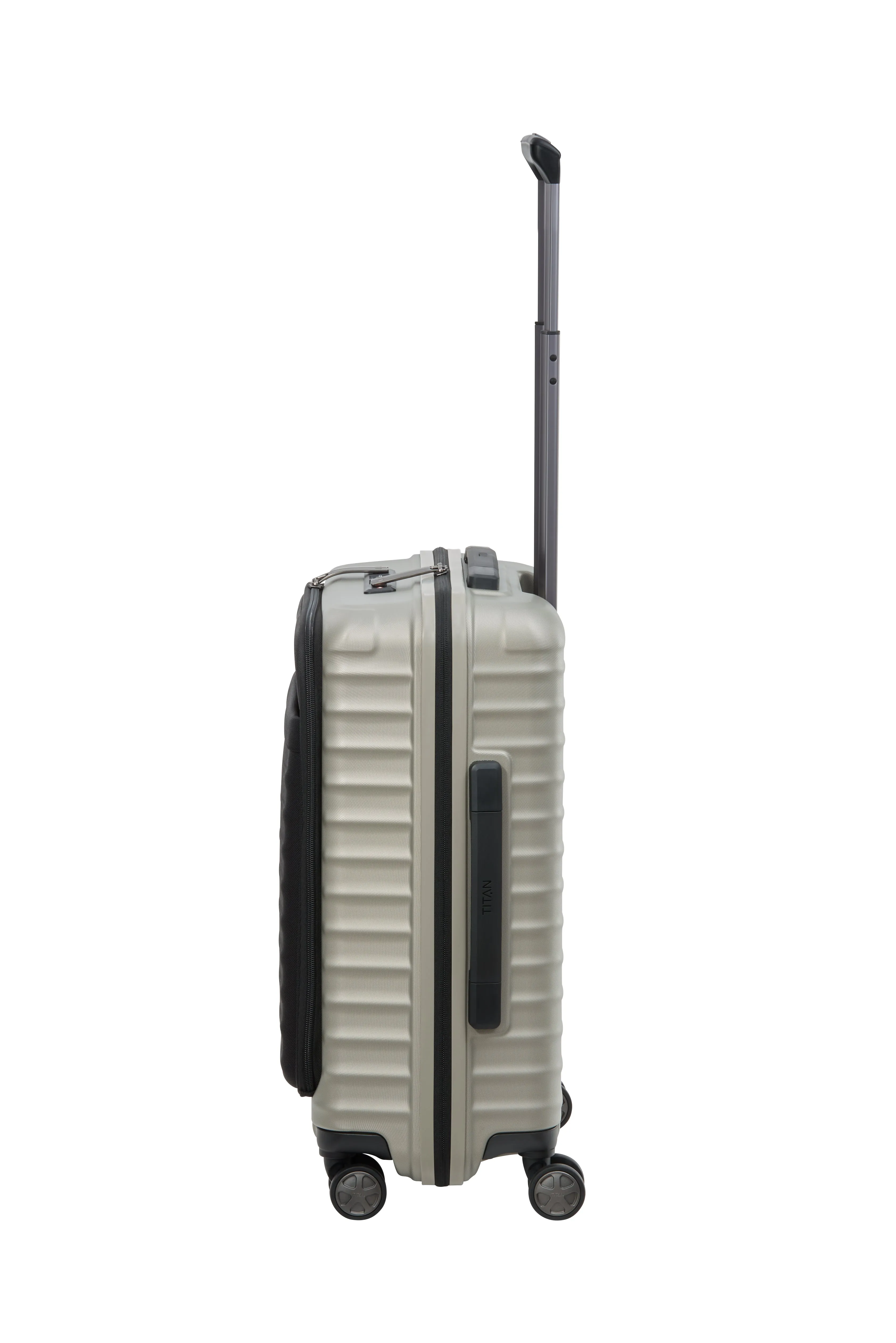 Titan LITRON Trolley S with Front Pocket Carry-On Luggage