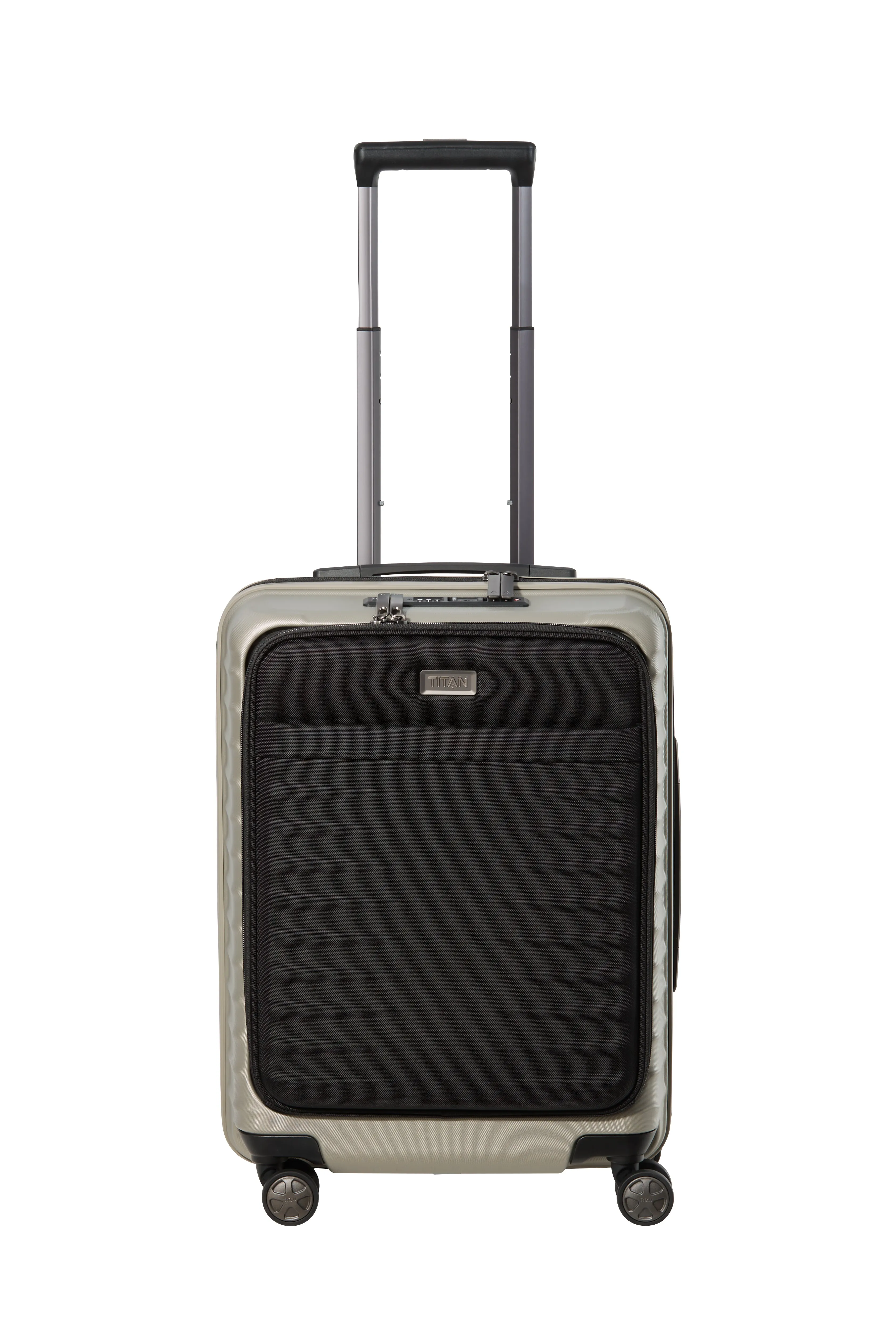 Titan LITRON Trolley S with Front Pocket Carry-On Luggage