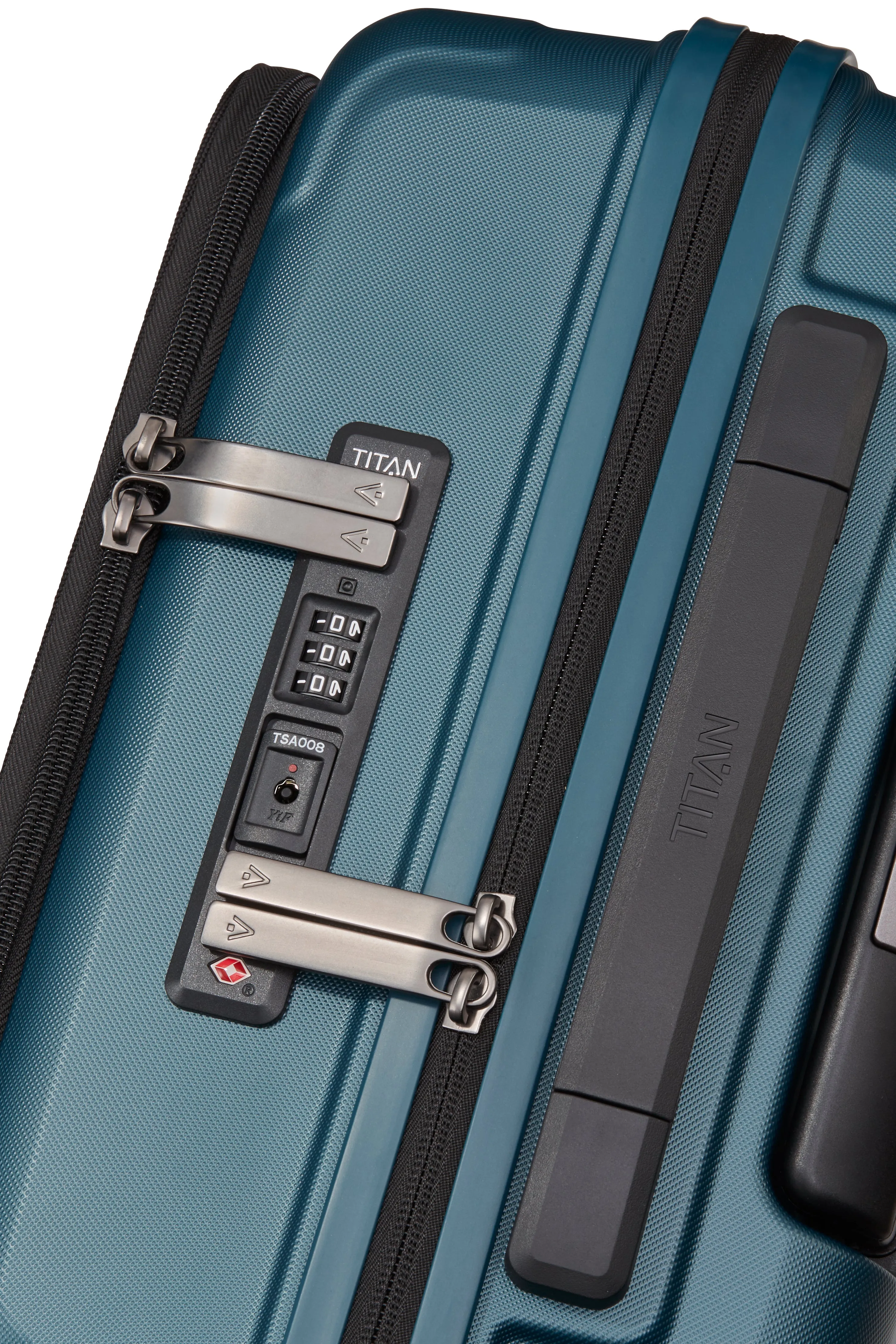 Titan LITRON Trolley S with Front Pocket Carry-On Luggage