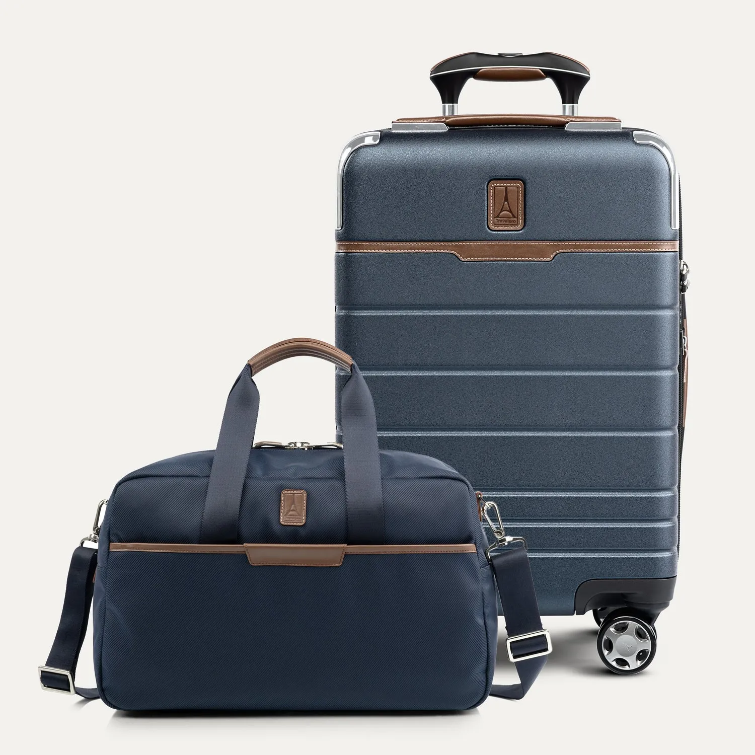 Travelpro® x Travel   Leisure® Compact Carry-On / UnderSeat Tote Set