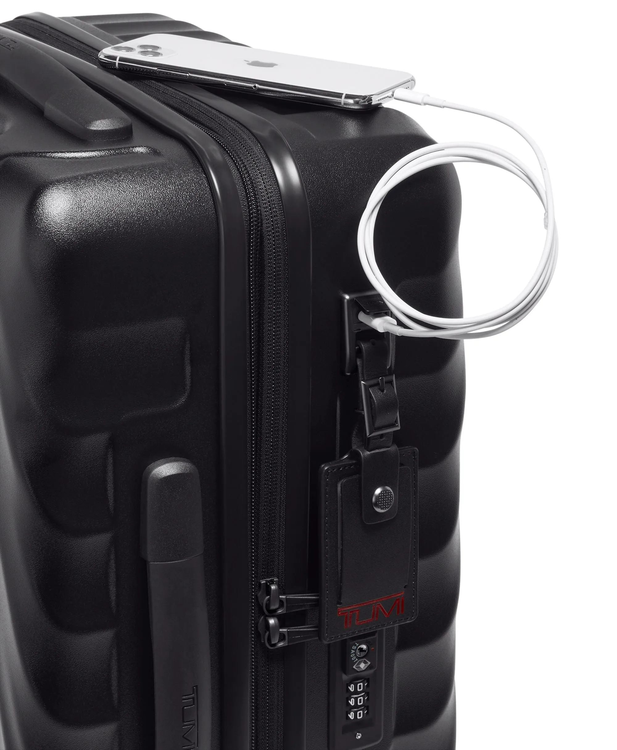 Tumi 19 Degree International Expandable 4 Wheeled Carry-On Luggage - Textured Finish