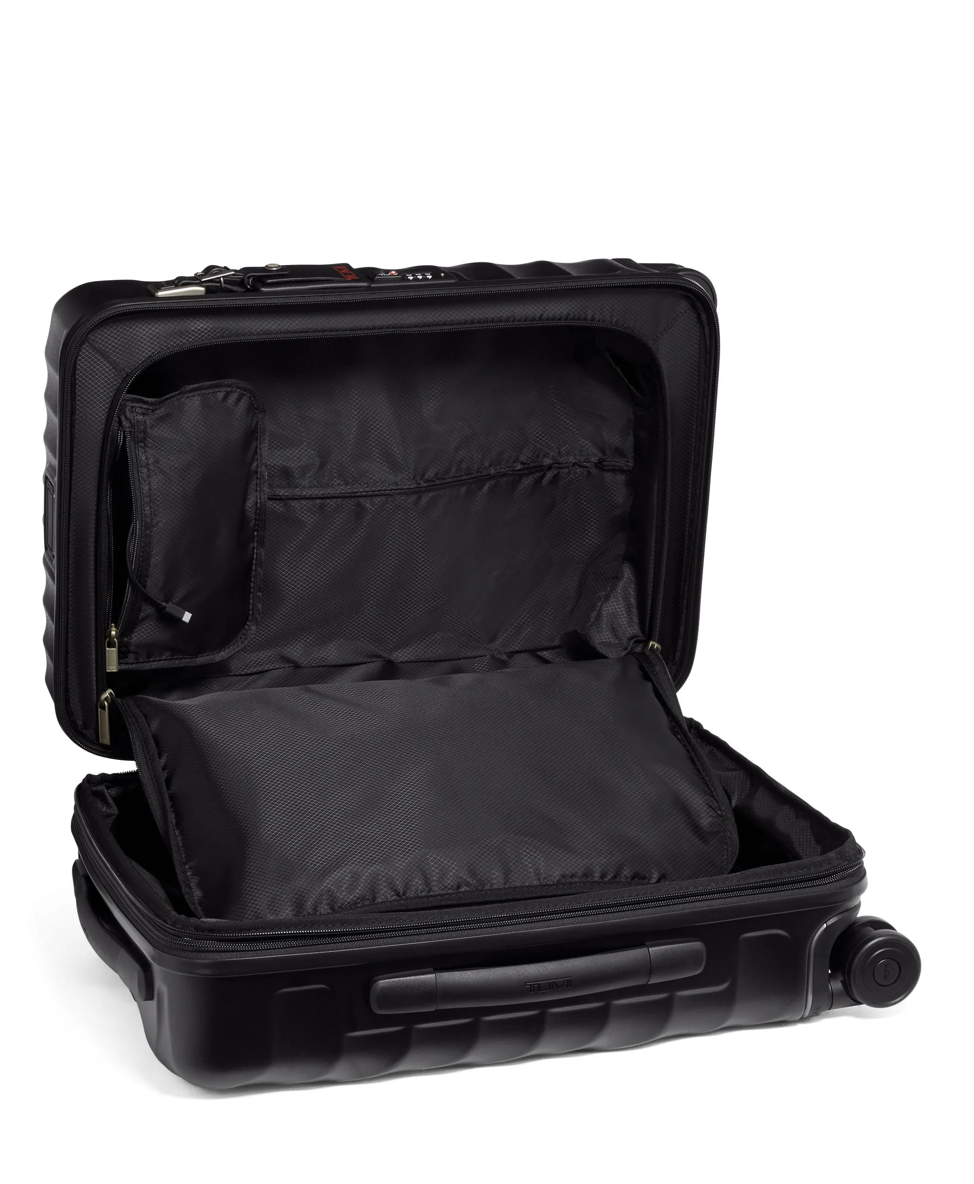 Tumi 19 Degree International Expandable 4 Wheeled Carry-On Luggage - Textured Finish