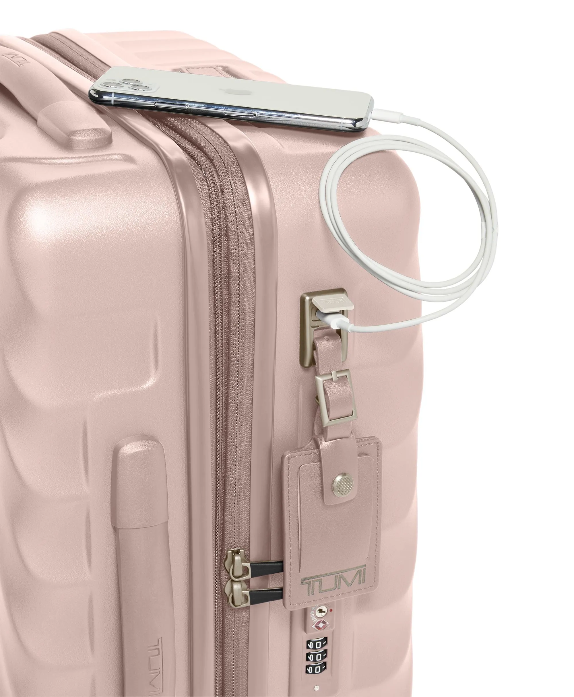 Tumi 19 Degree International Expandable 4 Wheeled Carry-On Luggage - Textured Finish