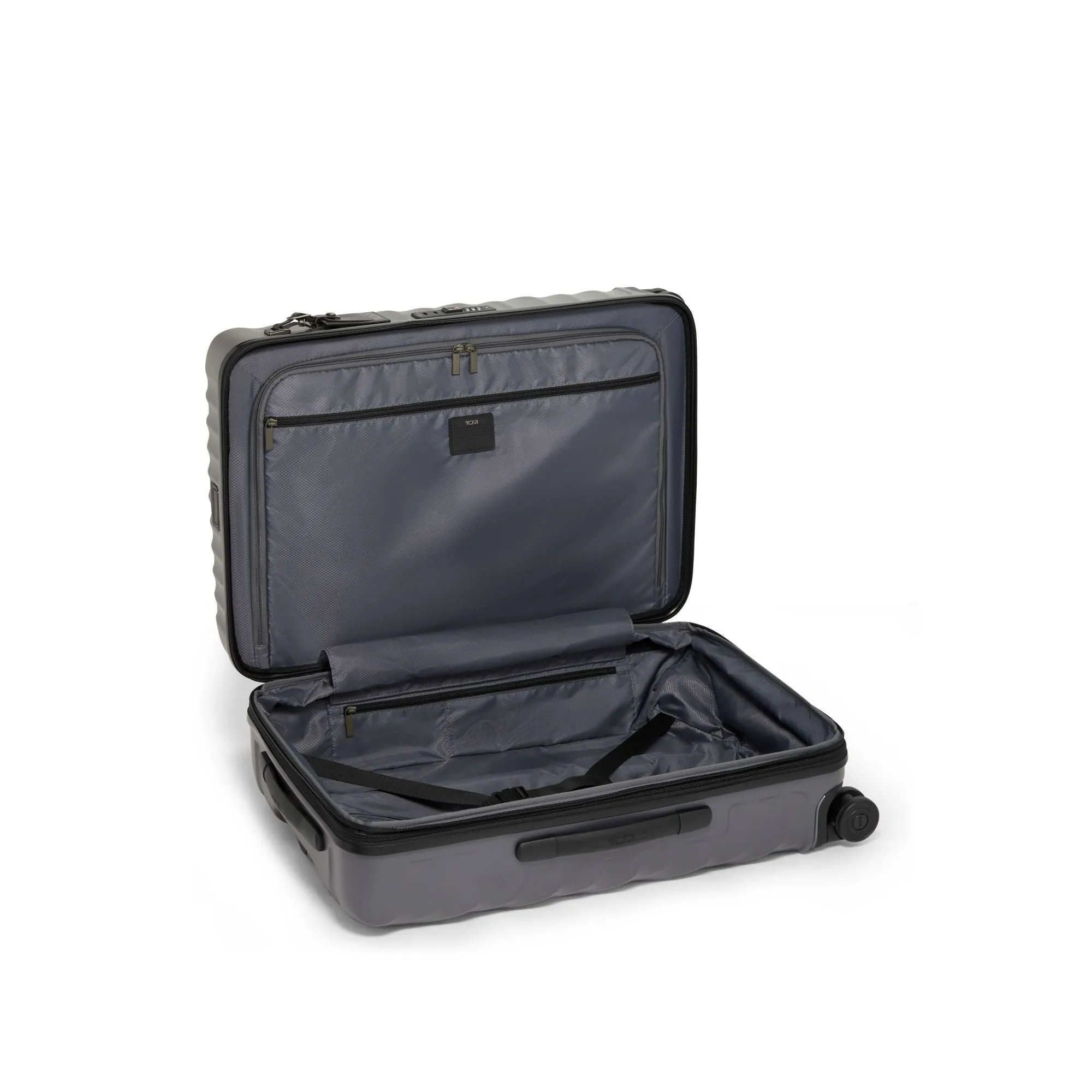 Tumi 19 Degree Short Trip Expandable 4 Wheeled Packing Case Medium Luggage - Textured Finish