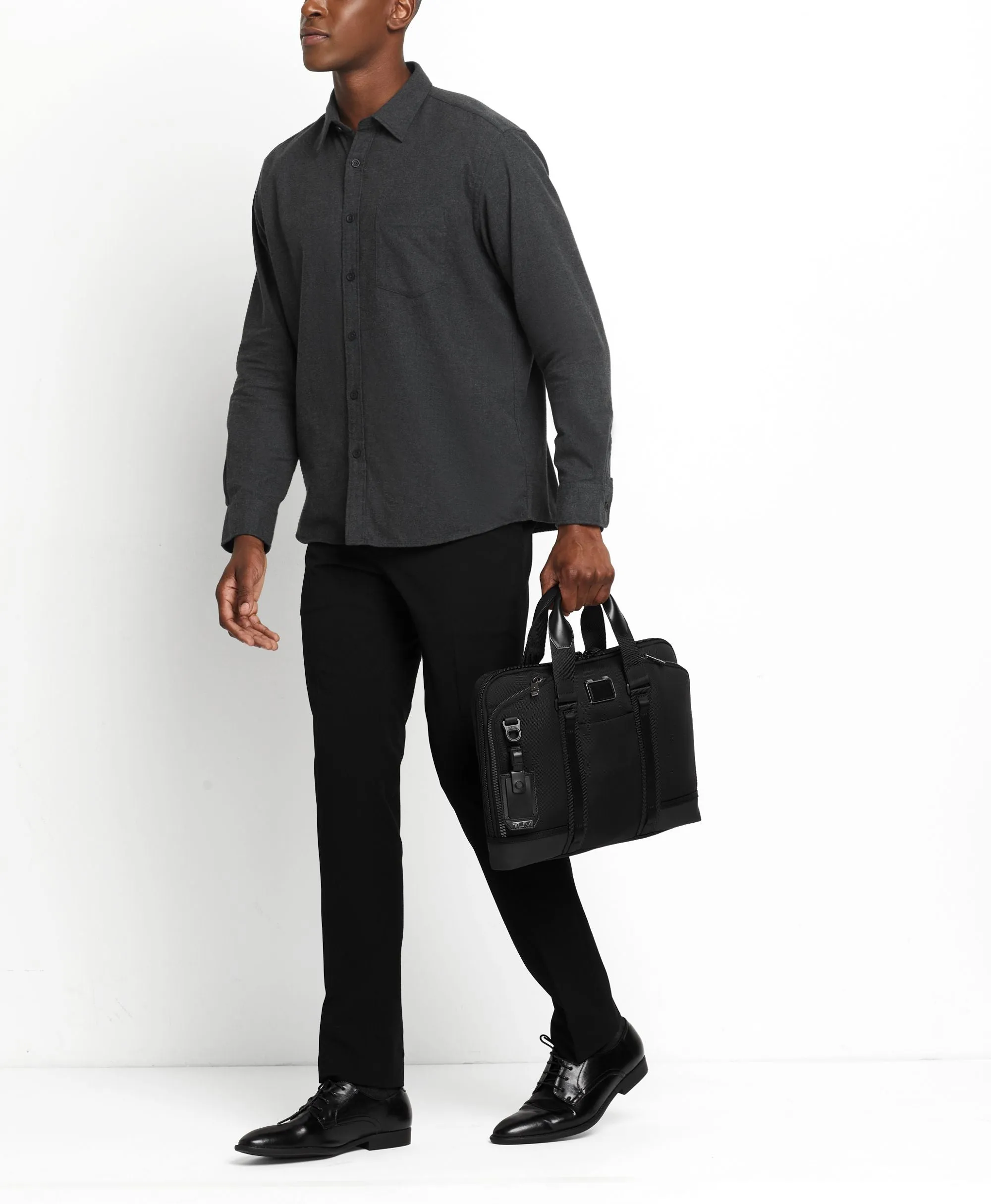 Tumi Alpha Bravo Academy Brief - Navy