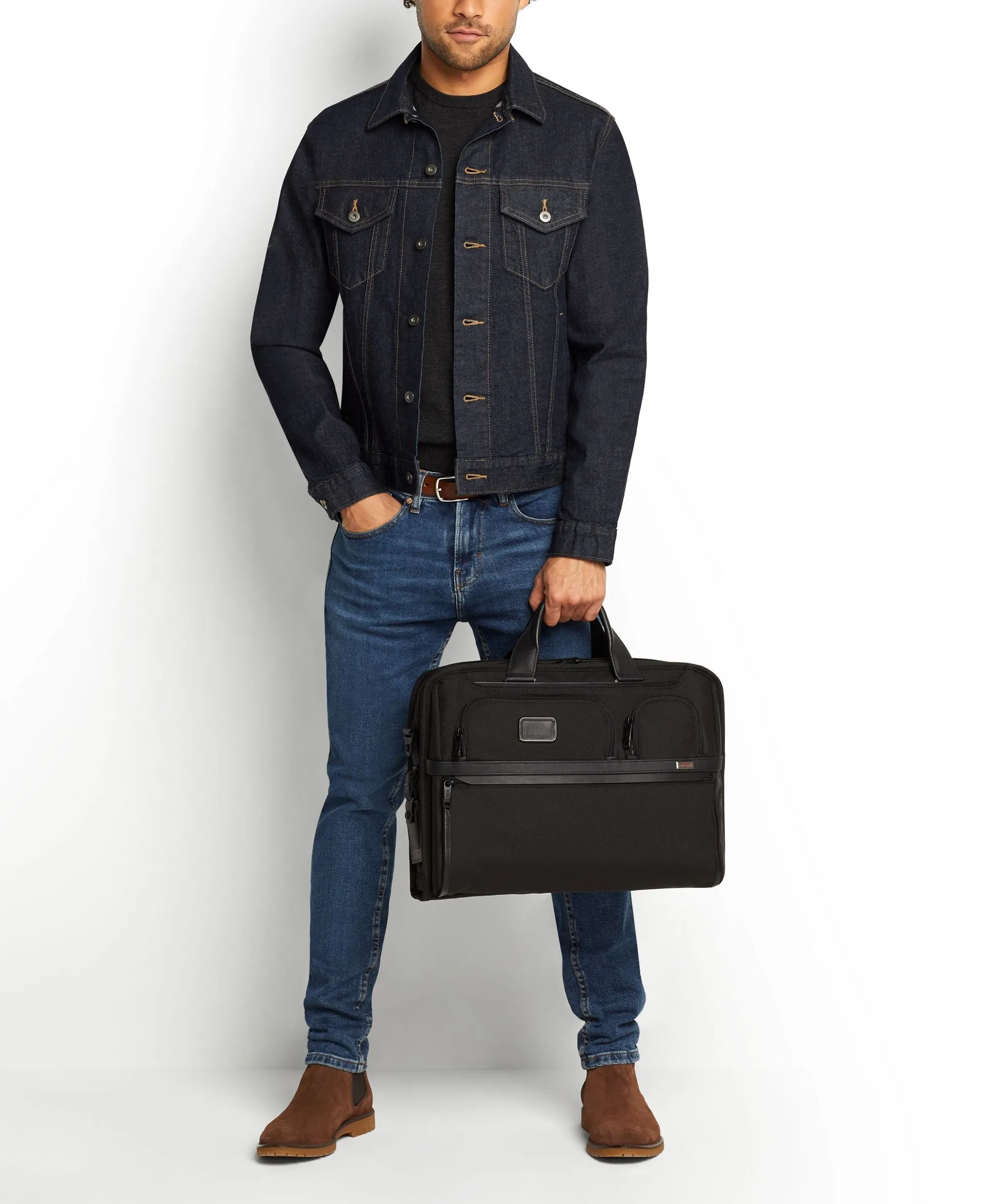Tumi Alpha Compact Large Screen Laptop Brief