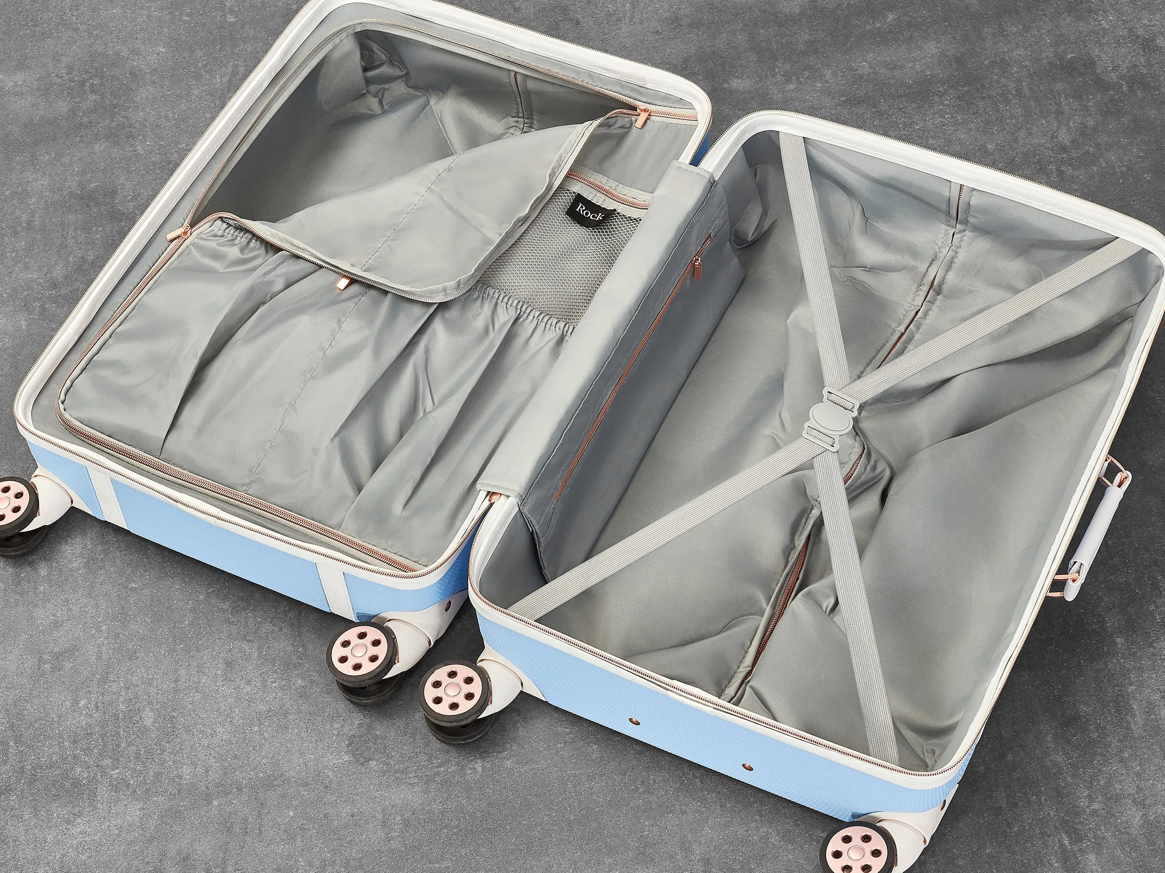 Vintage Hardshell 3pc Set - Sky Blue