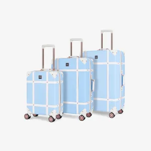 Vintage Hardshell 3pc Set - Sky Blue